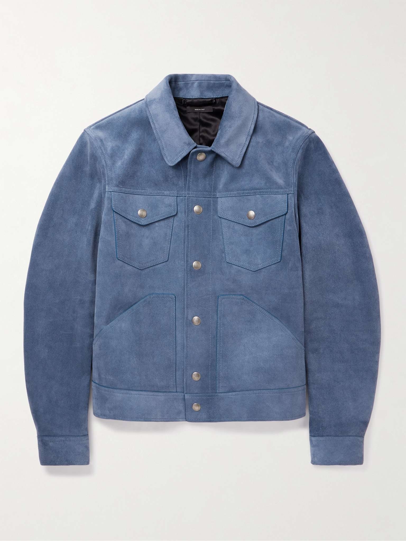 TOM FORD Slim-Fit Brushed-Suede Jacket mrporter REVERSIBLE