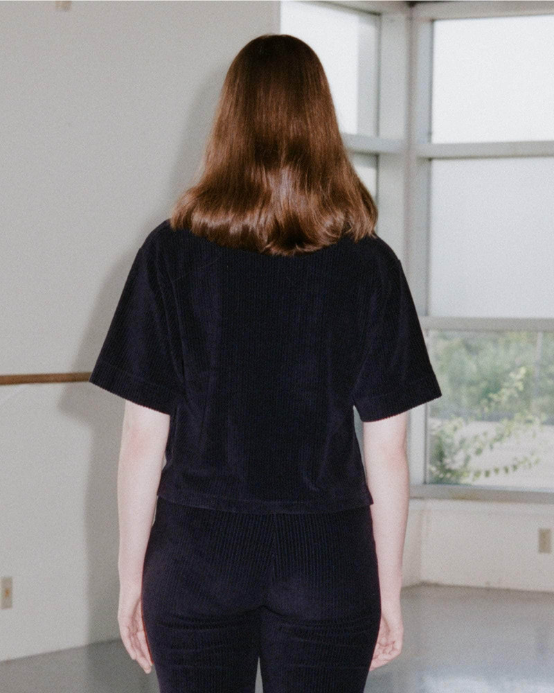 BASERANGE Galu Shirt - Organic Cotton Terry outlook