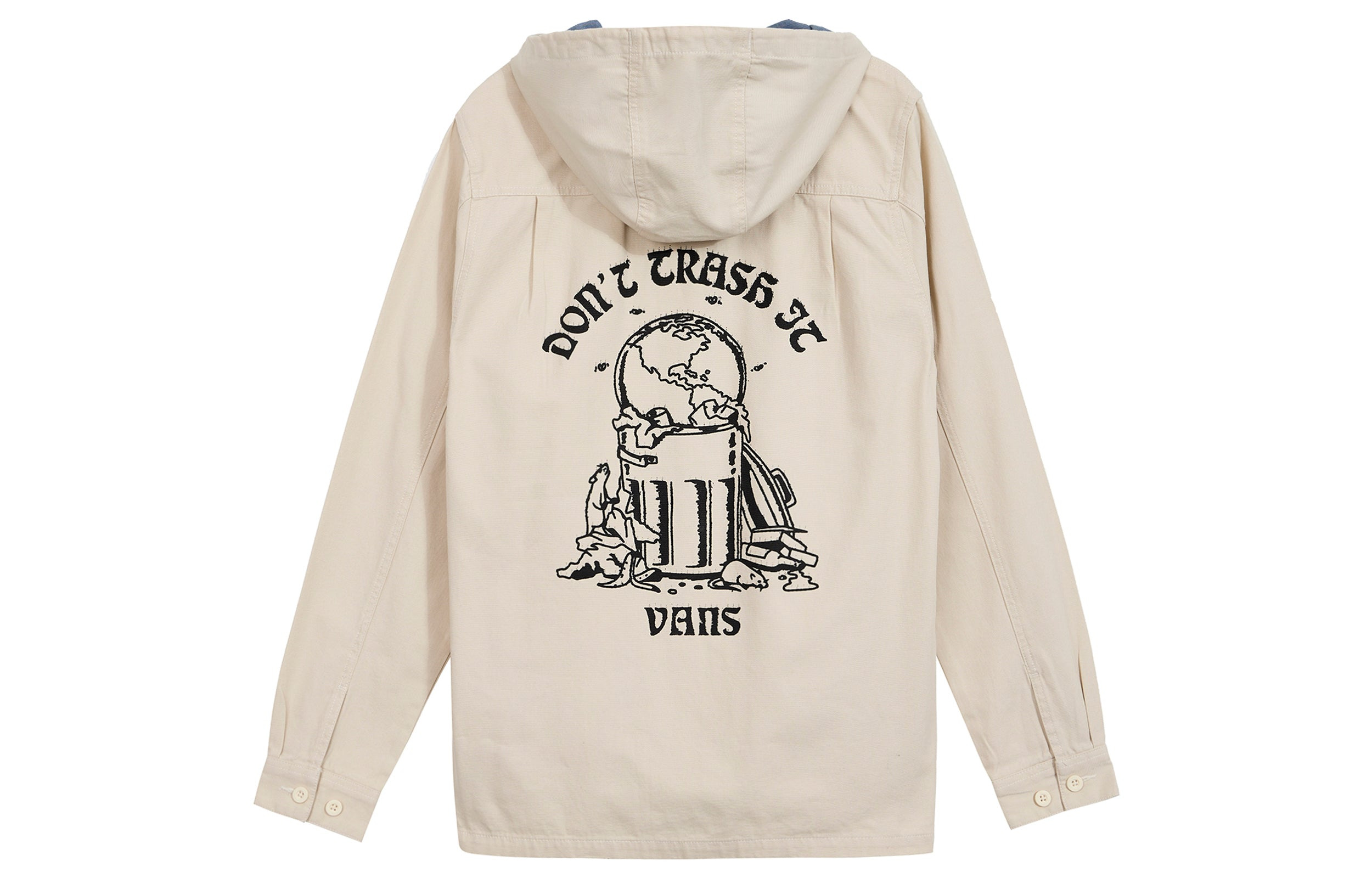 Vans Casual Hooded Jacket 'Beige' VNOA36JL2N1 - 2