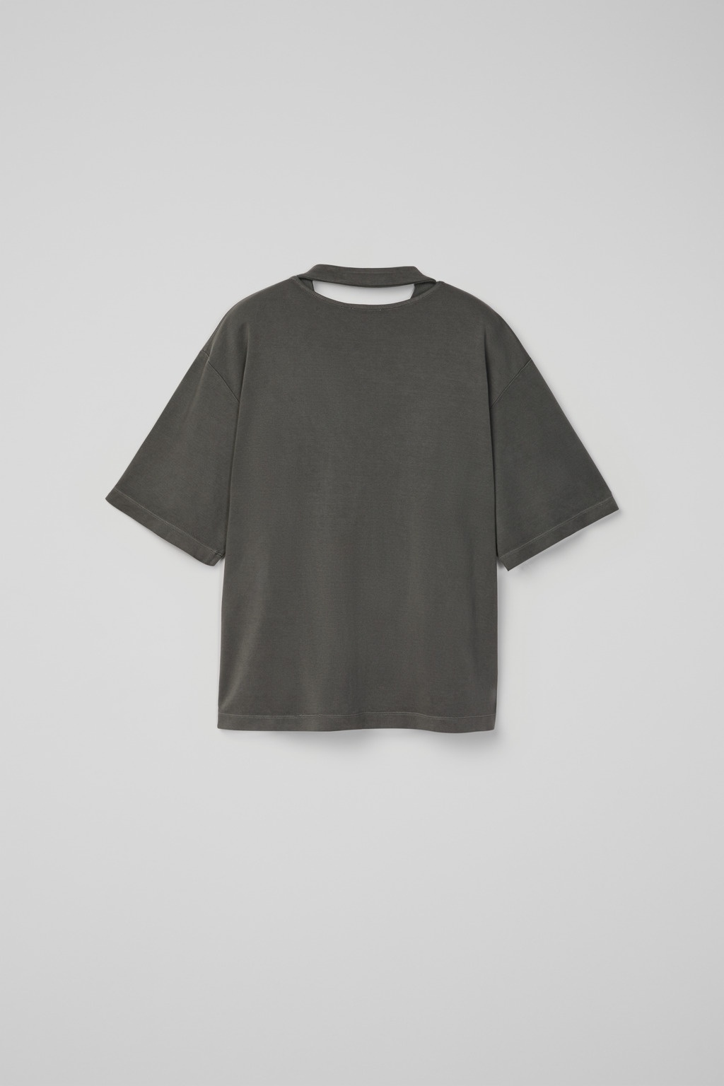 Faded Black Mineral Dye Boxy T-Shirt - 4