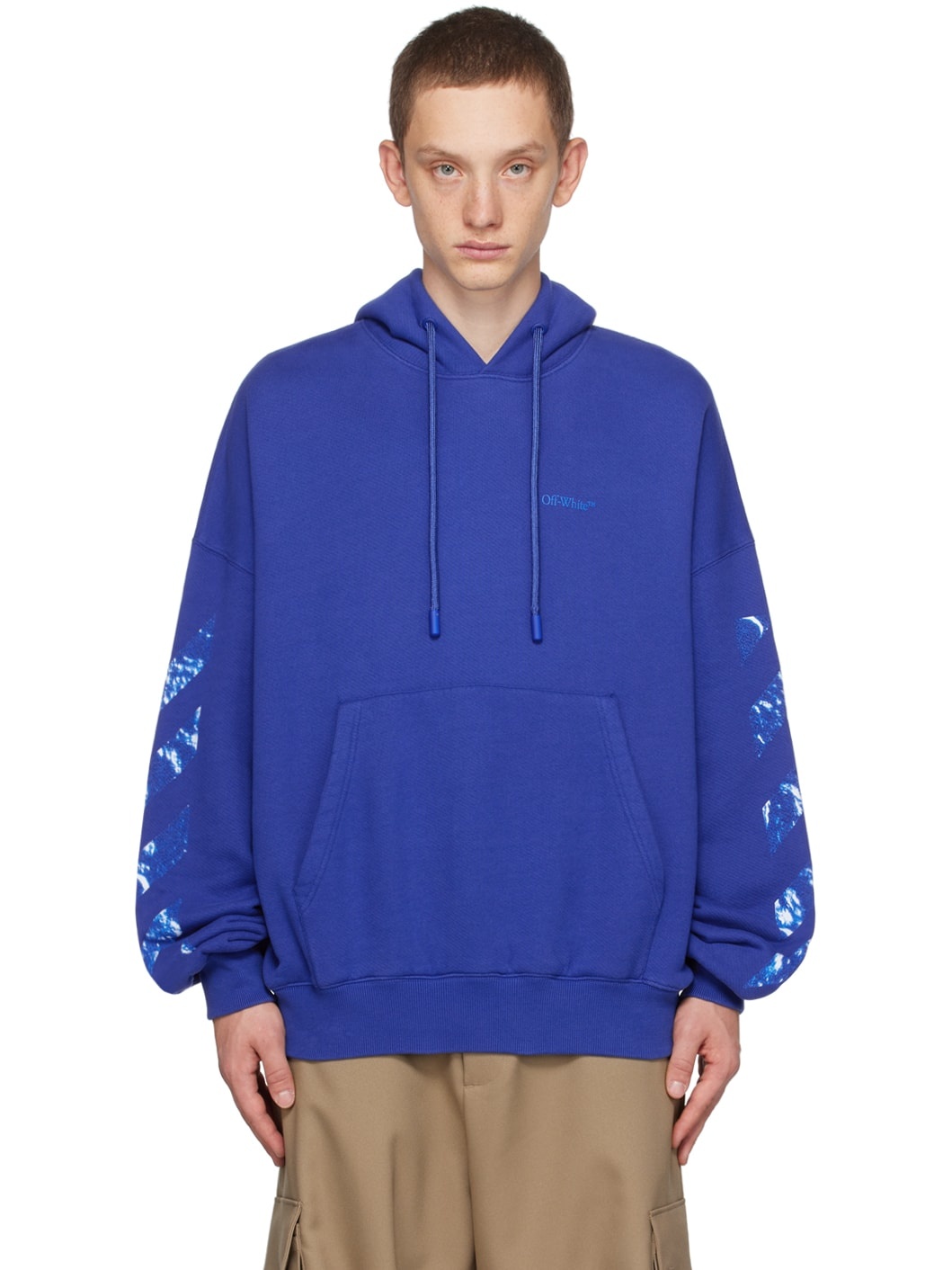 Blue Moon Over Hoodie - 1