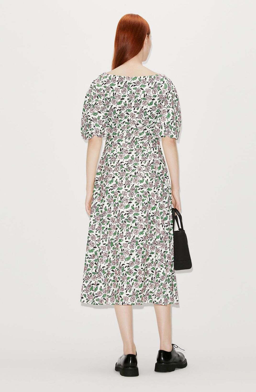 Broderie anglaise midi dress - 3
