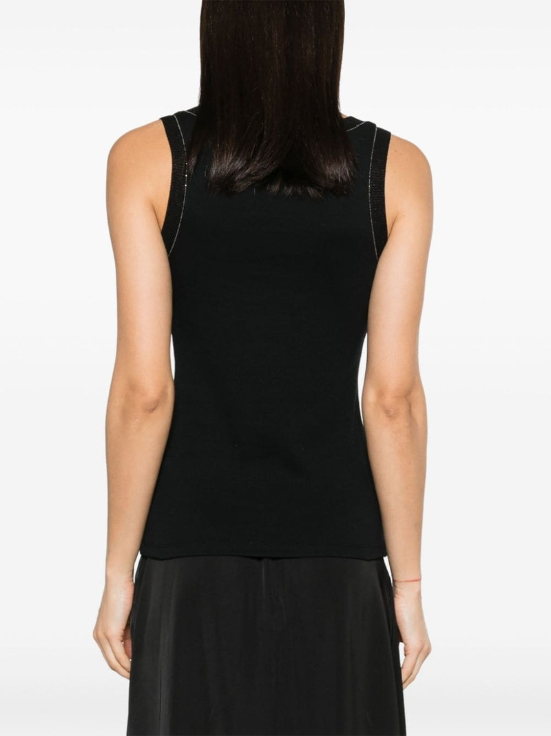 studed scoop-neck tank top 4