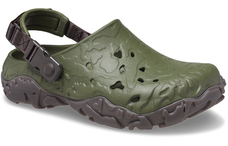 Crocs All-Terrain Atlas Clog 'Army Green Espresso' 208391-32C - 3