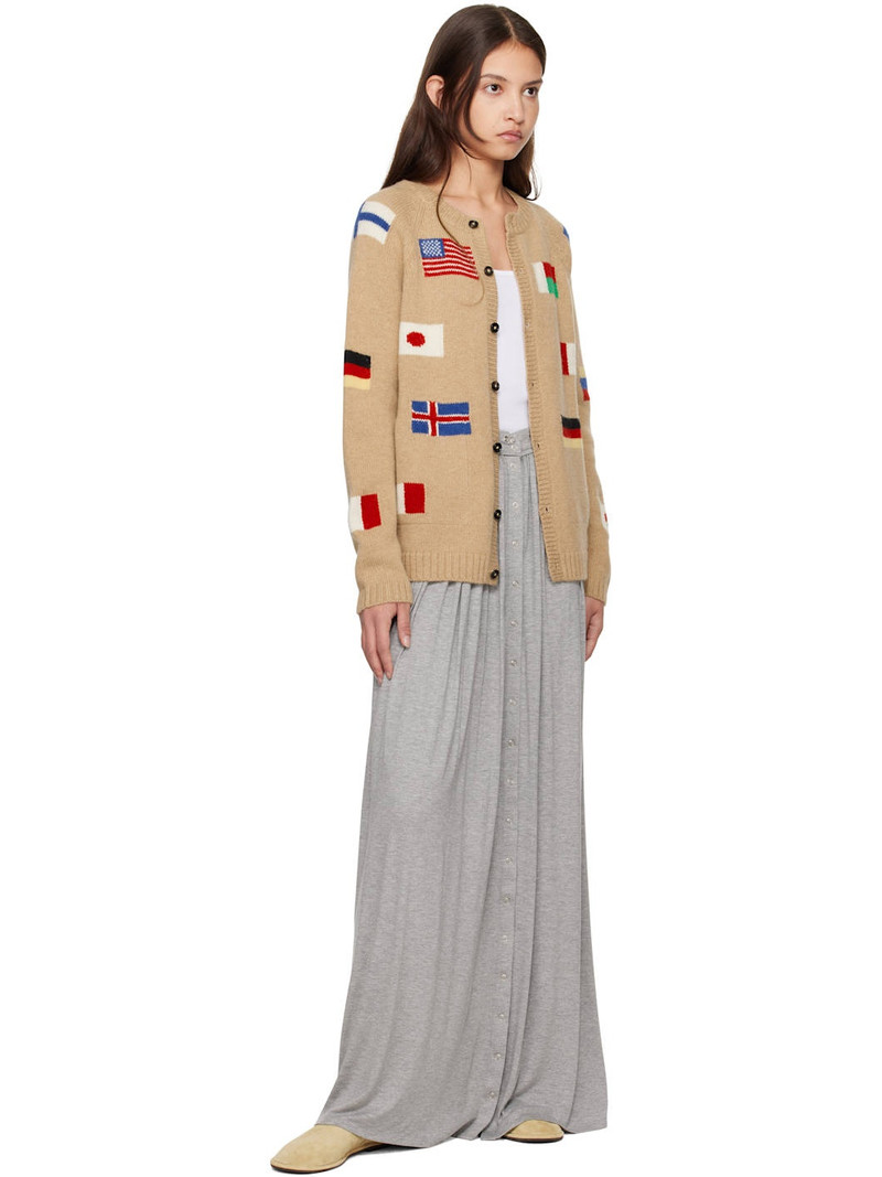 BODE Beige 'Round-The-World' Cardigan outlook