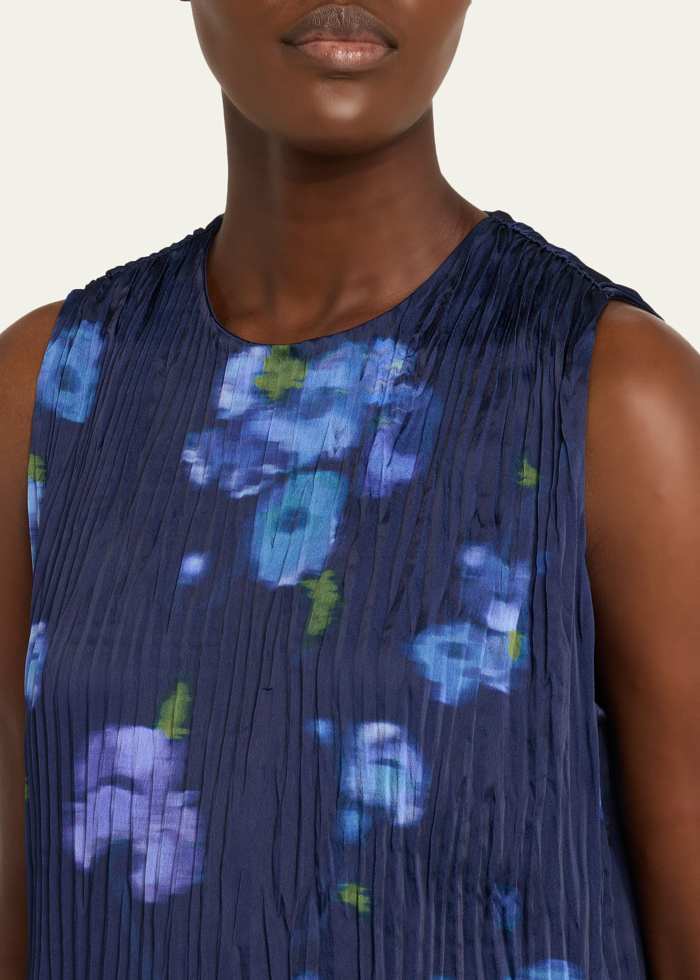 Blurred Poppy Top - 5
