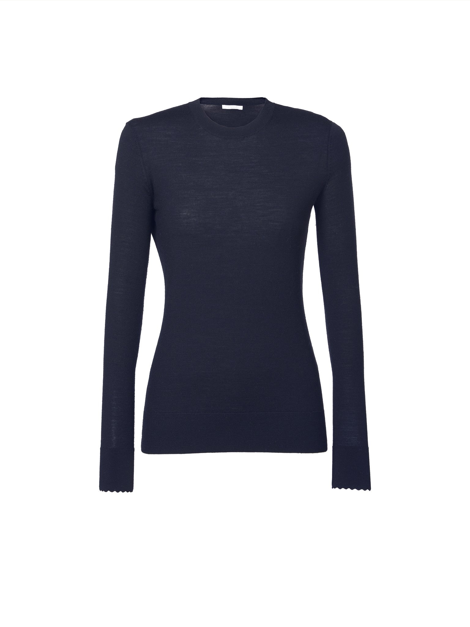 SCALLOPED SWEATER - 1