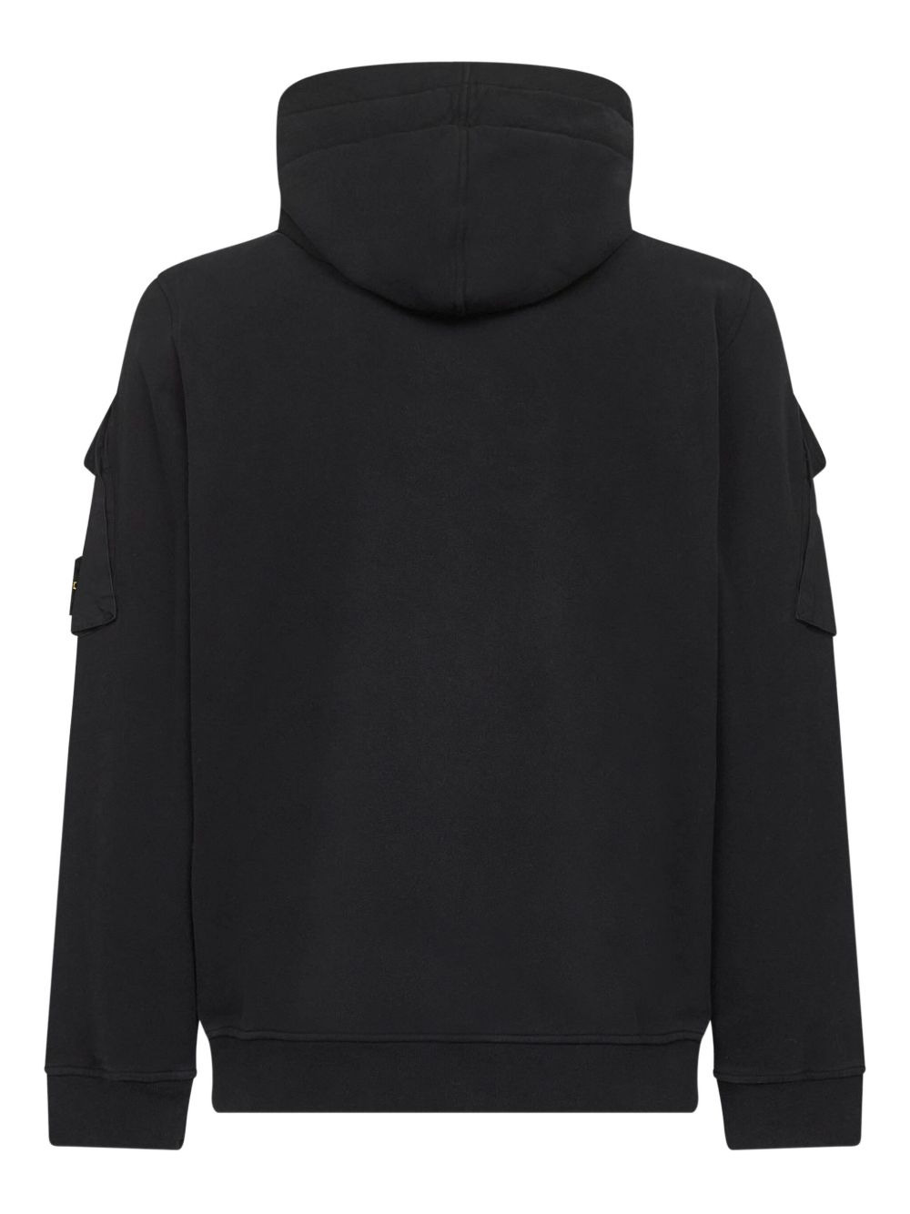 zip-front pocket-detail hoodie - 2