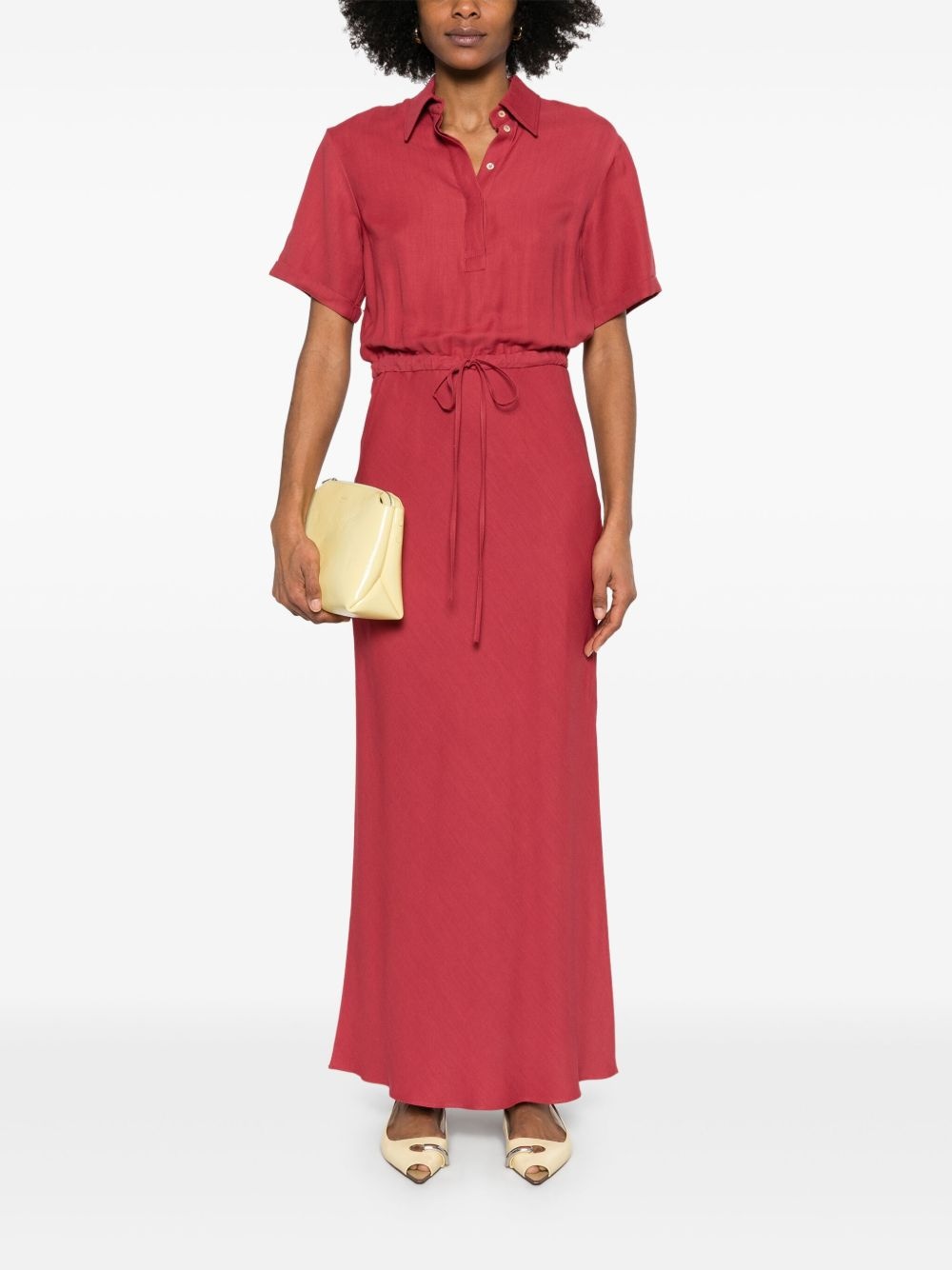 twill maxi dress - 2