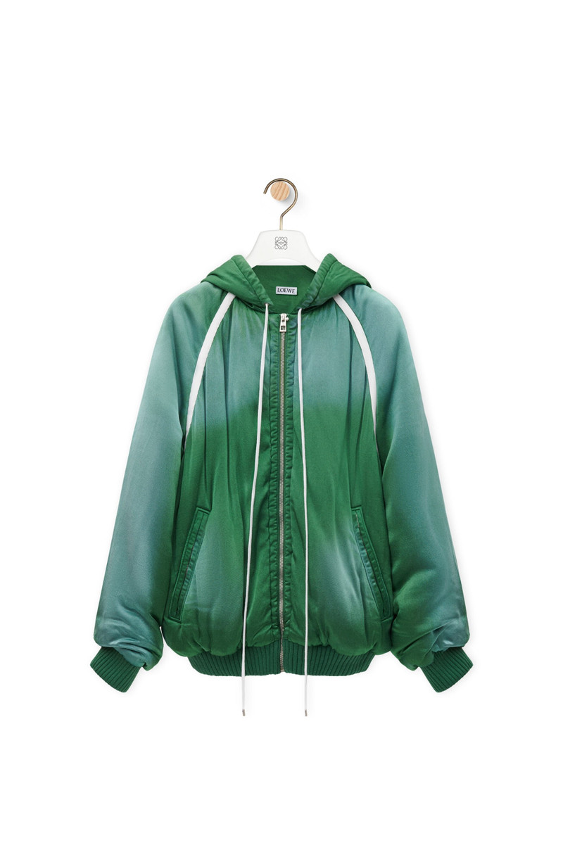 Tracksuit jacket in technical satin - 1