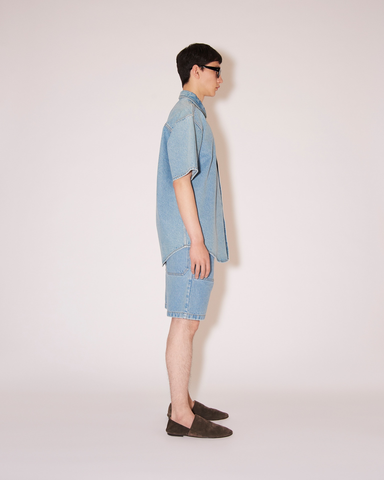 AVERY - Denim shirt - Light blue - 3