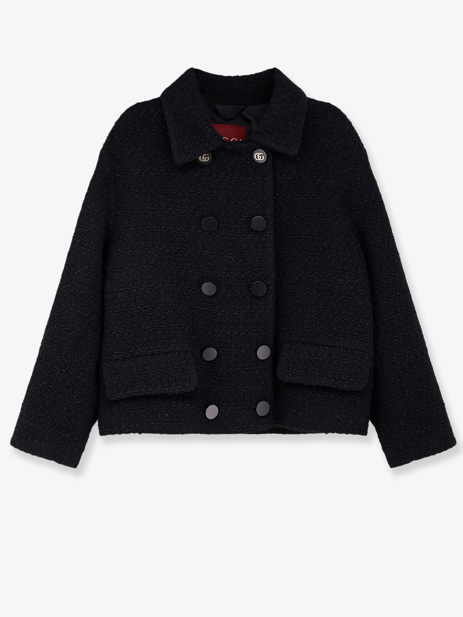 Gucci Wool Tweed Double-Breasted Blazer - 1