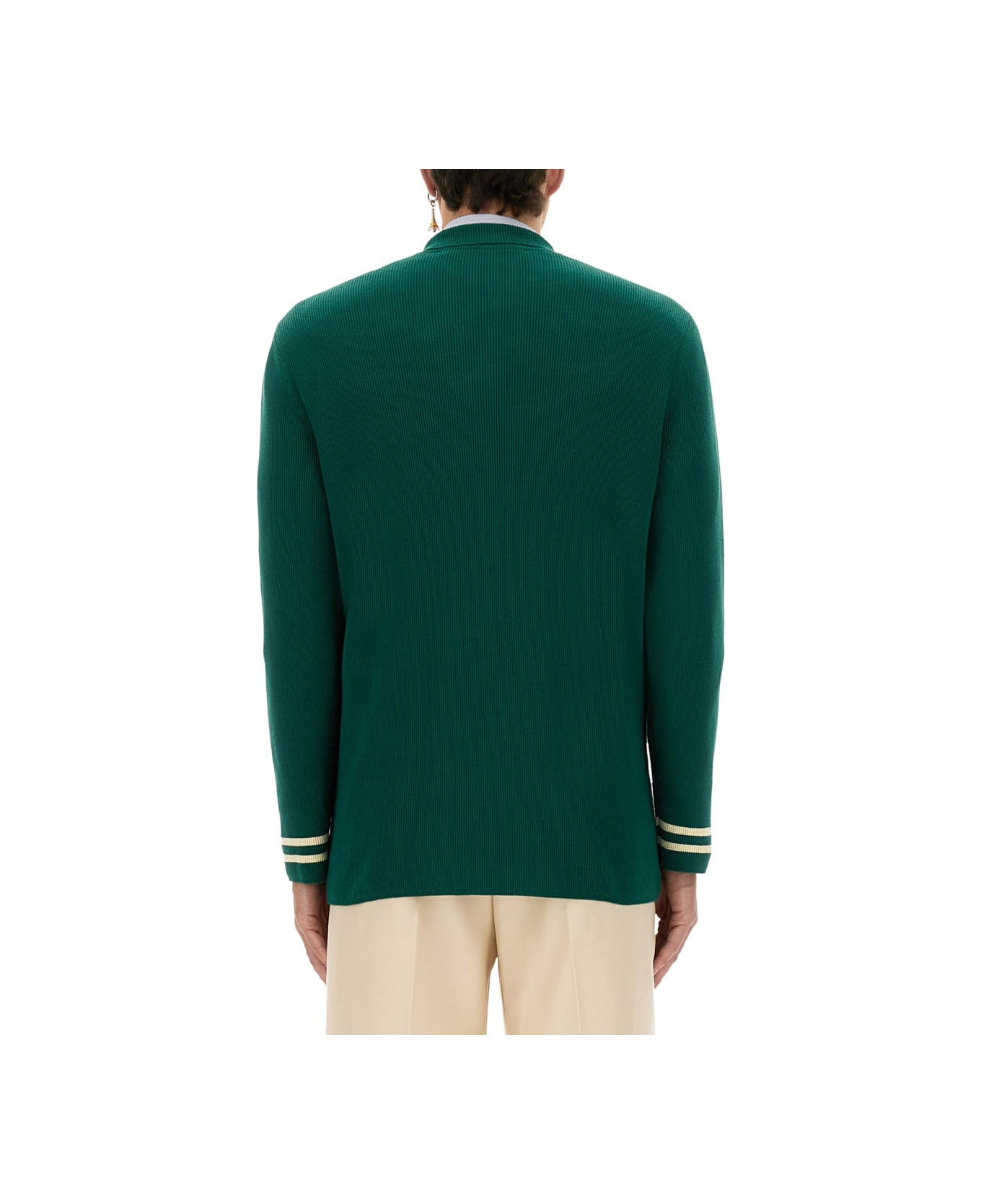 Cotton And Wool Jacket - 3
