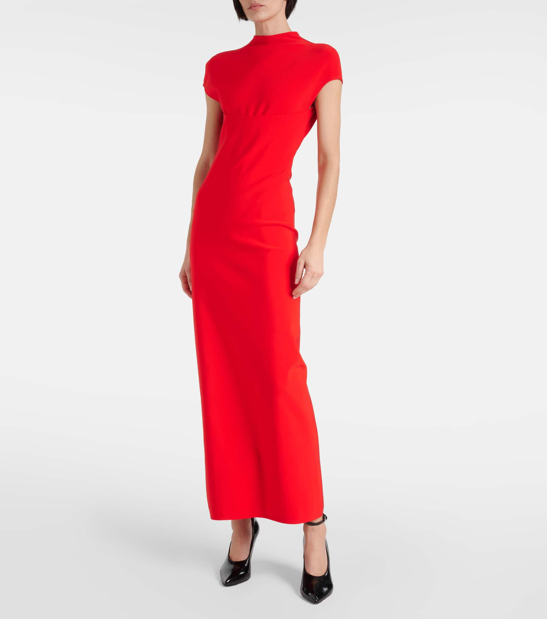 Cutout jersey maxi dress - 2