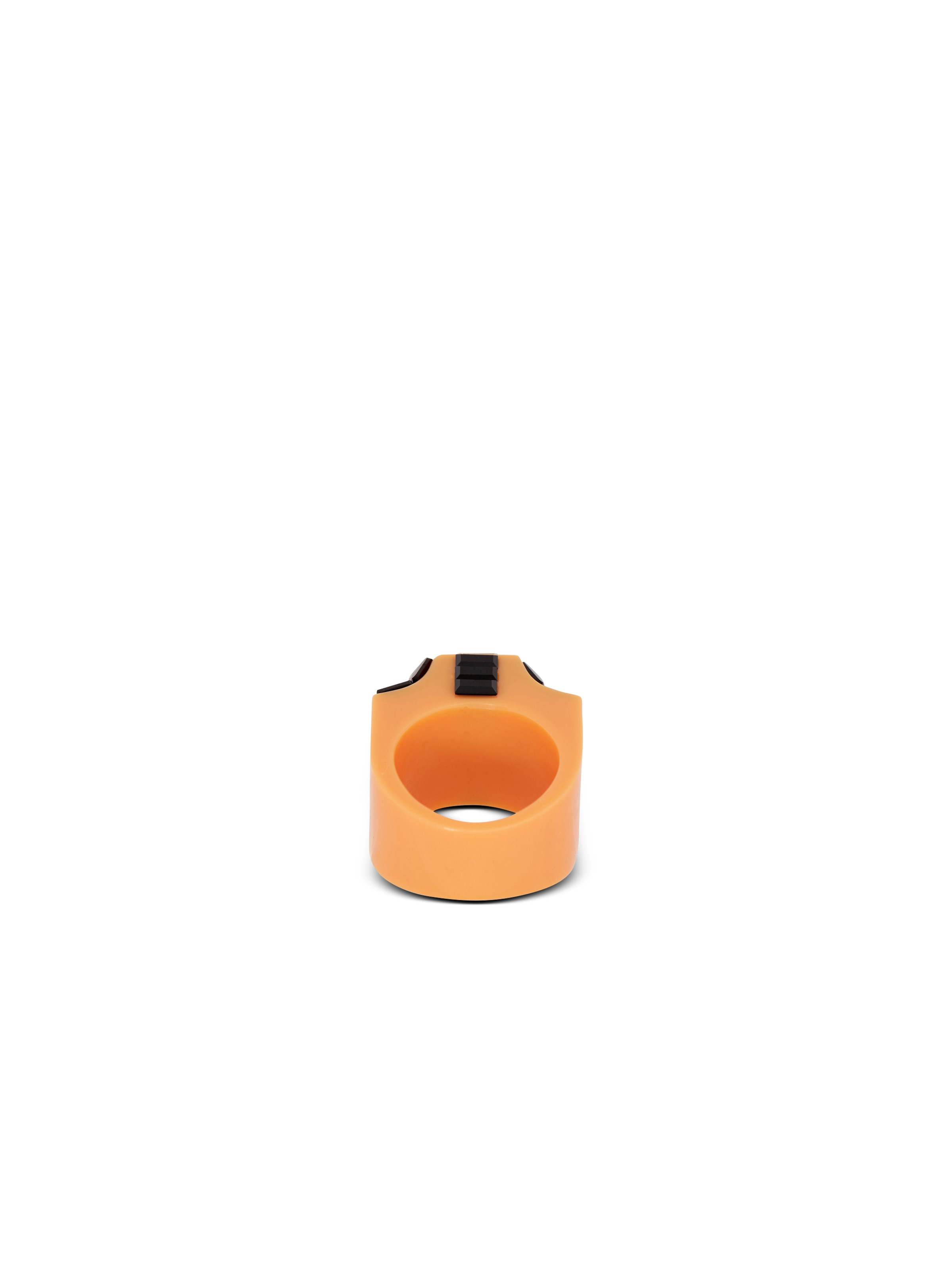Resin and rhinestone ring - 4
