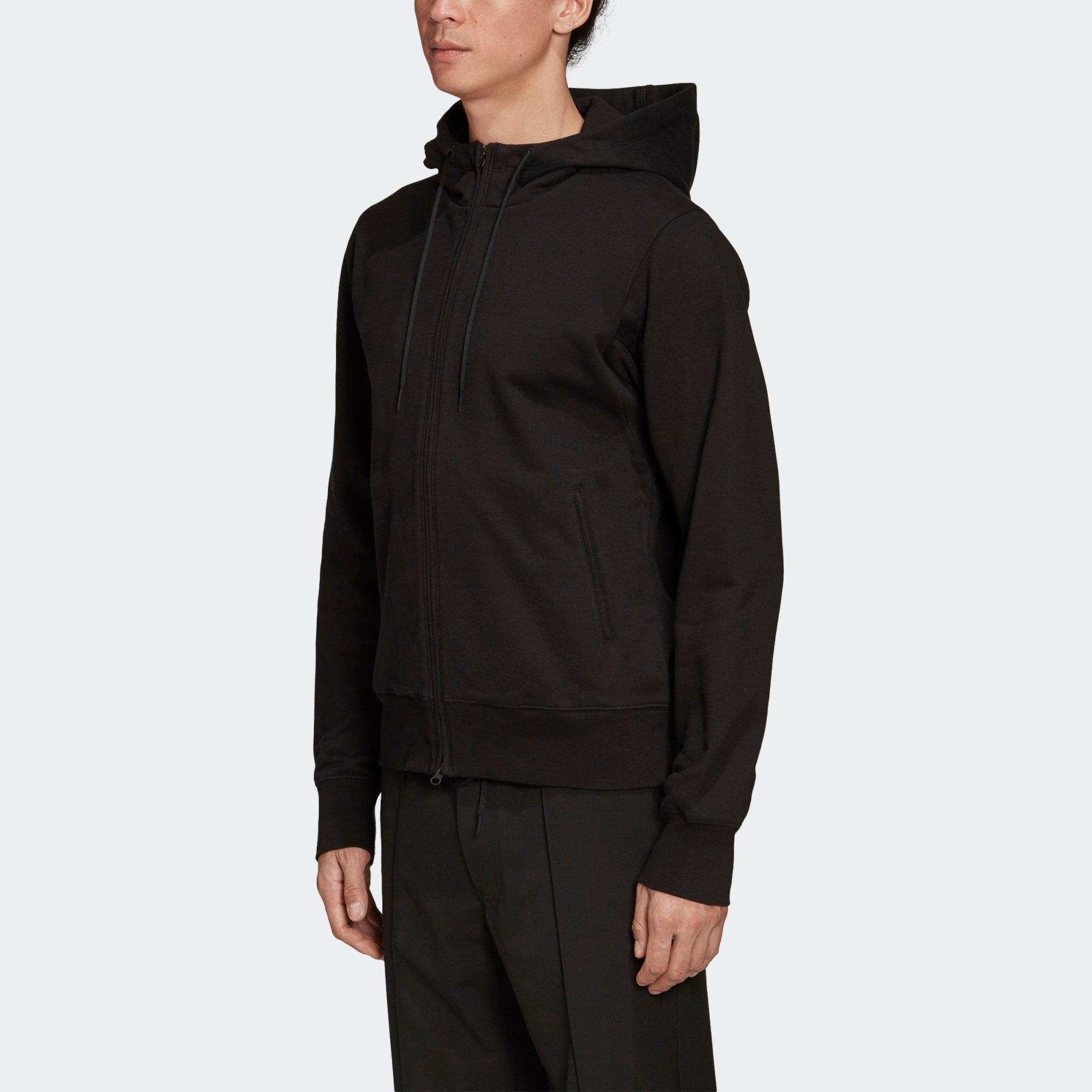 Men's Y-3 Zipper Logo Classic Black FN3363 - 4