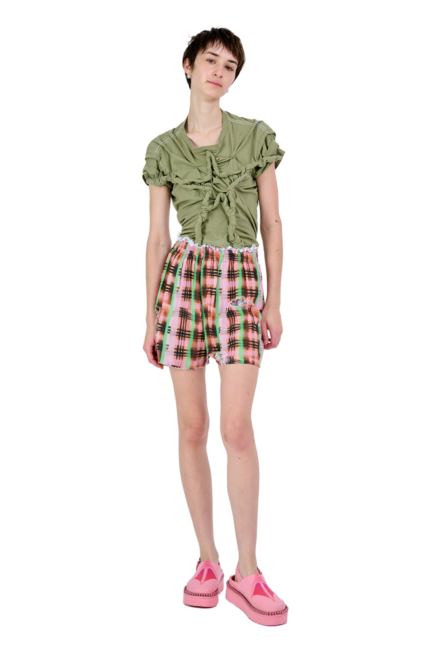 REGENERATIVE PLAID ODEON BOXER - 9