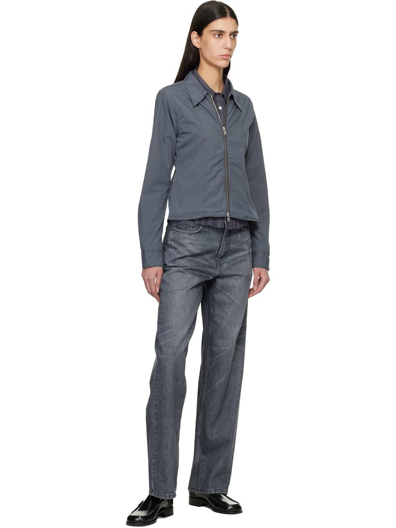 mfpen Gray Readers Zip Shirt outlook