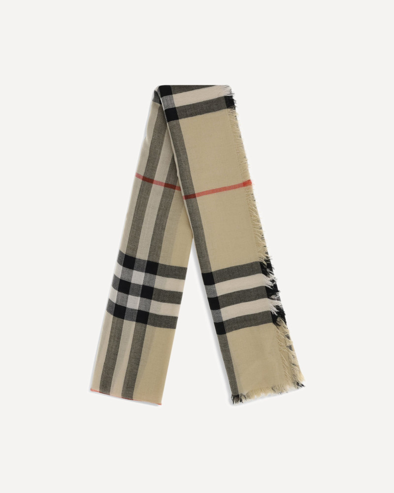 Burberry Check wool Scarf outlook