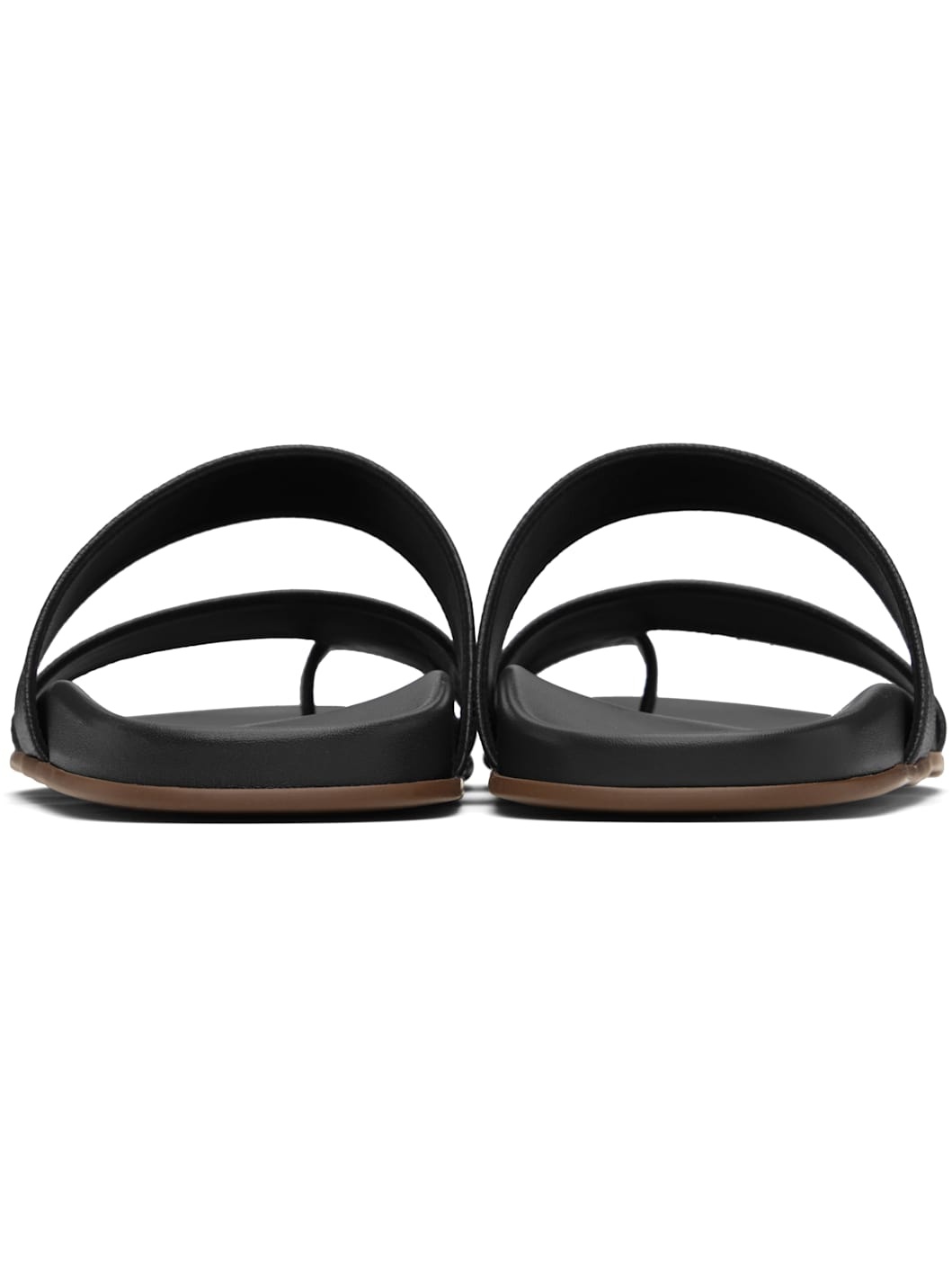 Black Hugh Sandals - 2