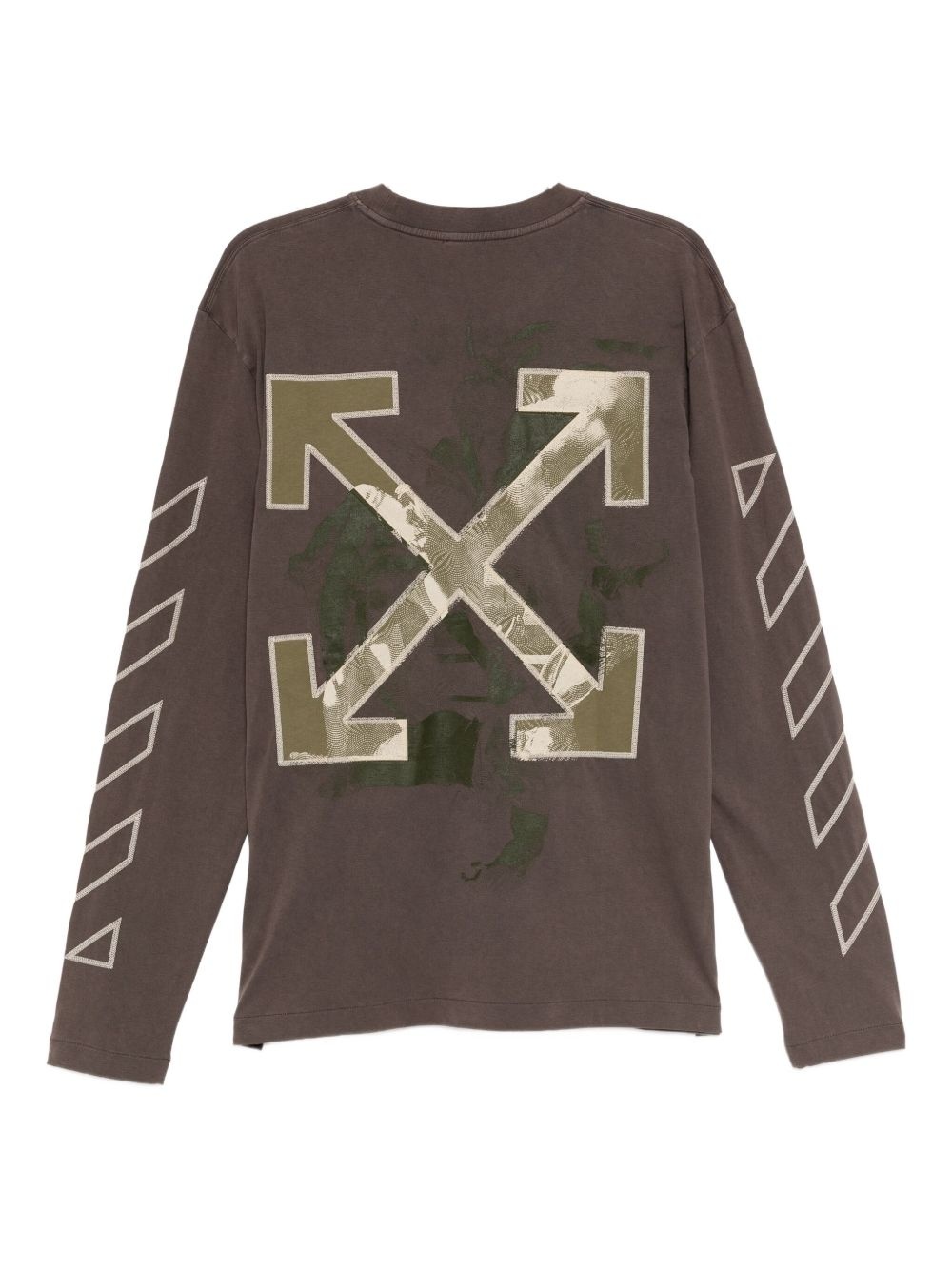 Arrows-motif long-sleeve T-shirt - 2