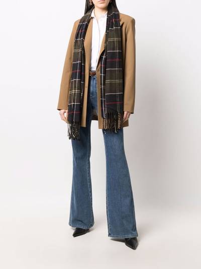 Barbour tartan scarf and hat set outlook