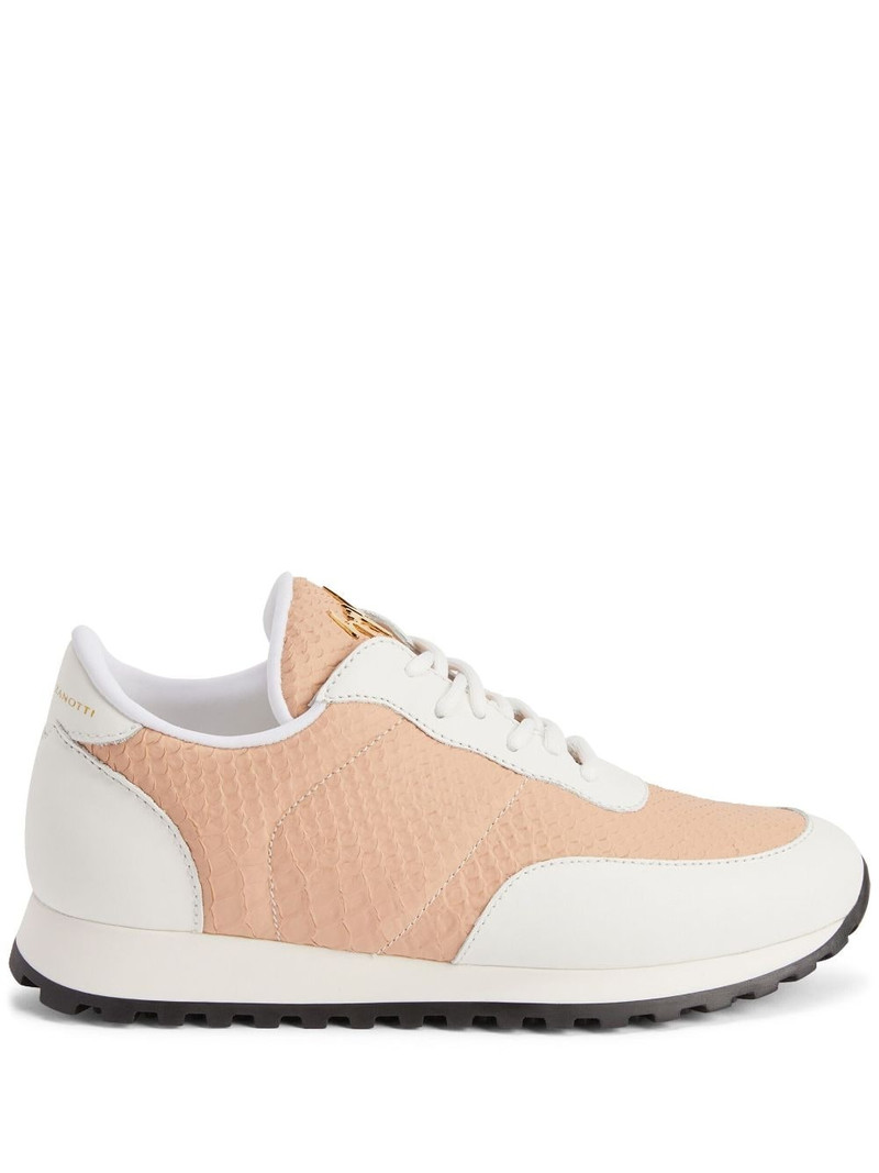 Jimi leather low-top sneakers 1