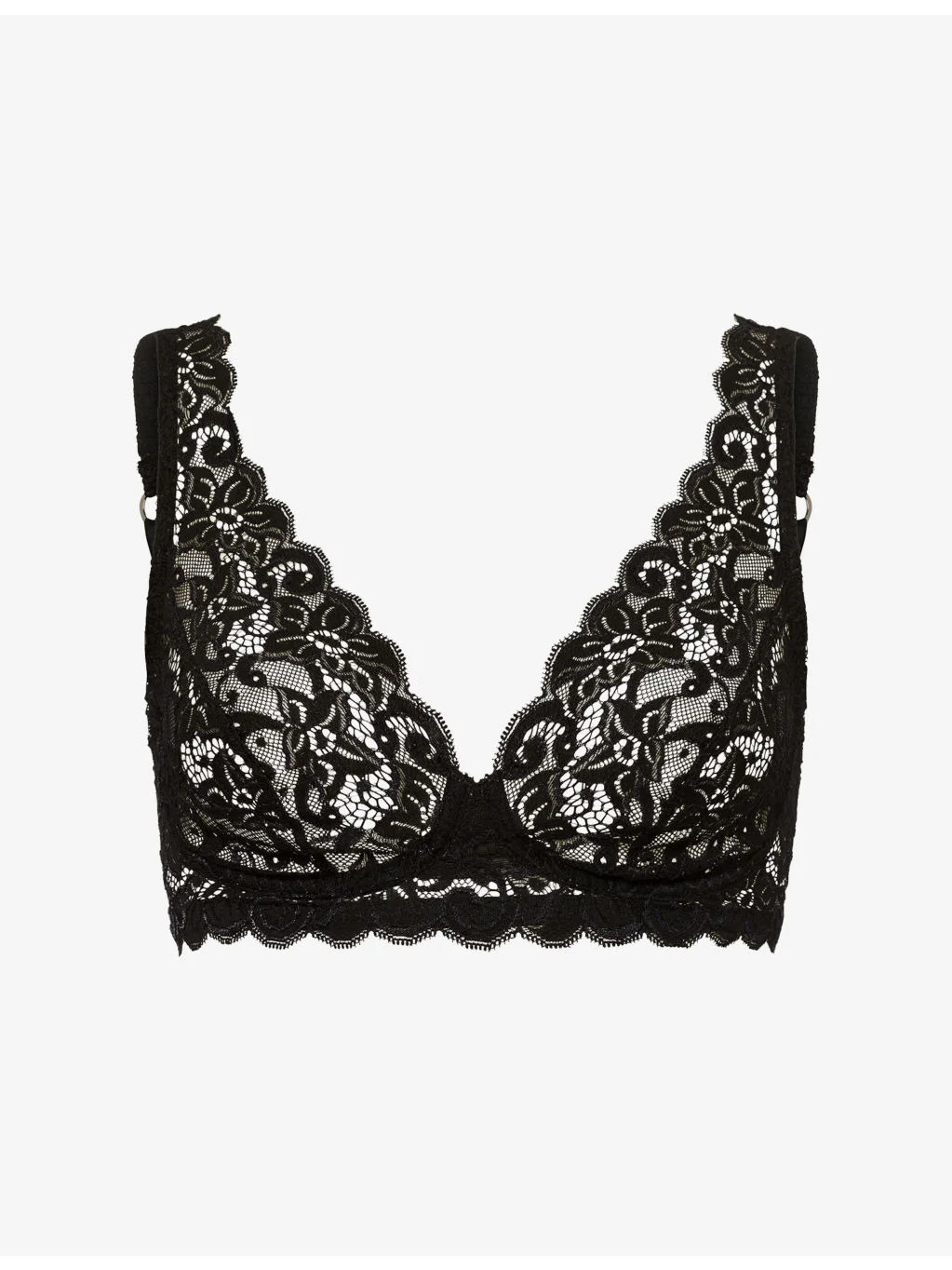 Moments lace soft-cup bra - 1