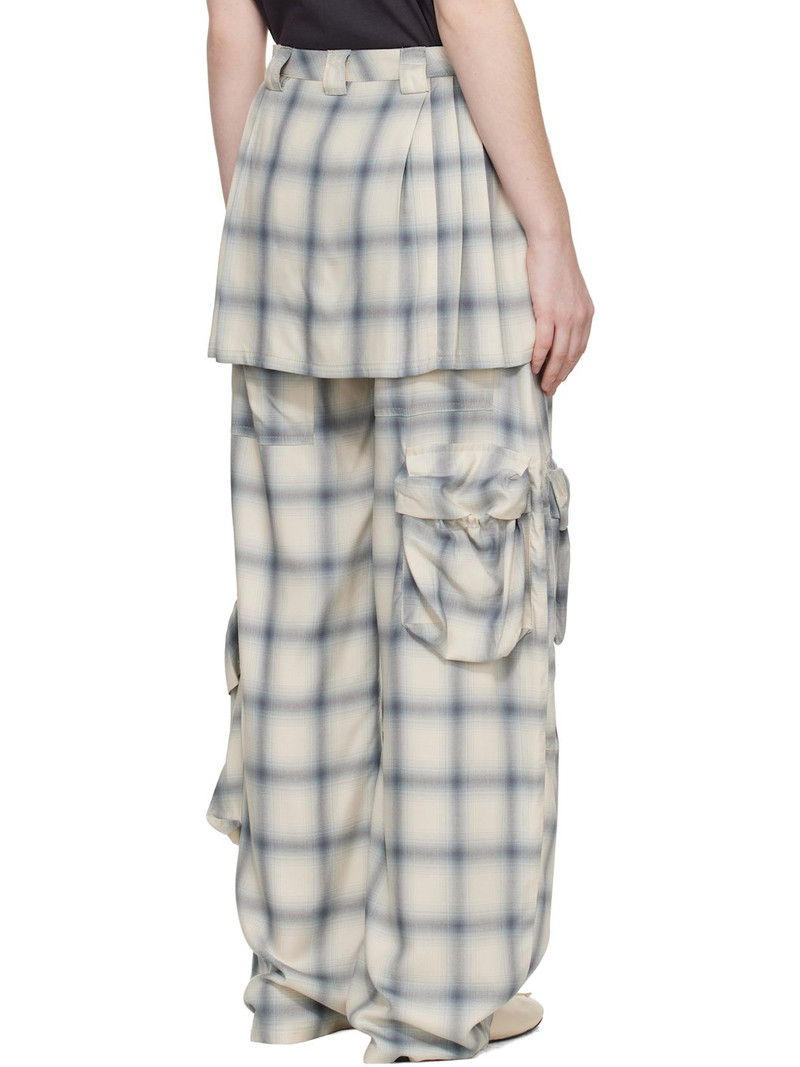 Off White Lawn Skirt Cargo Pants 3