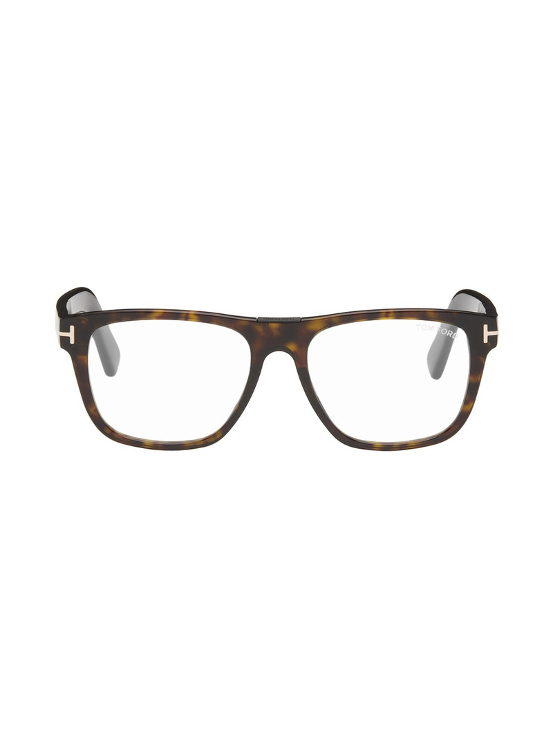 tortoiseshell 광장 프레임 안경 1