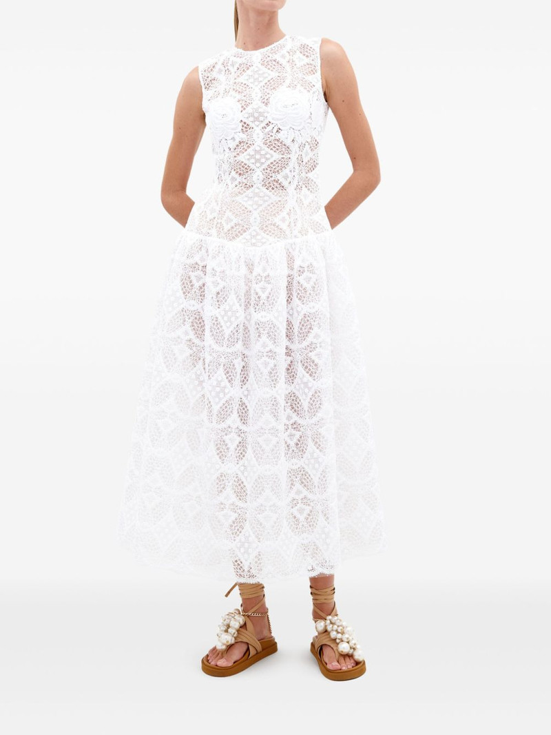 SILVIA TCHERASSI Paola midi dress outlook