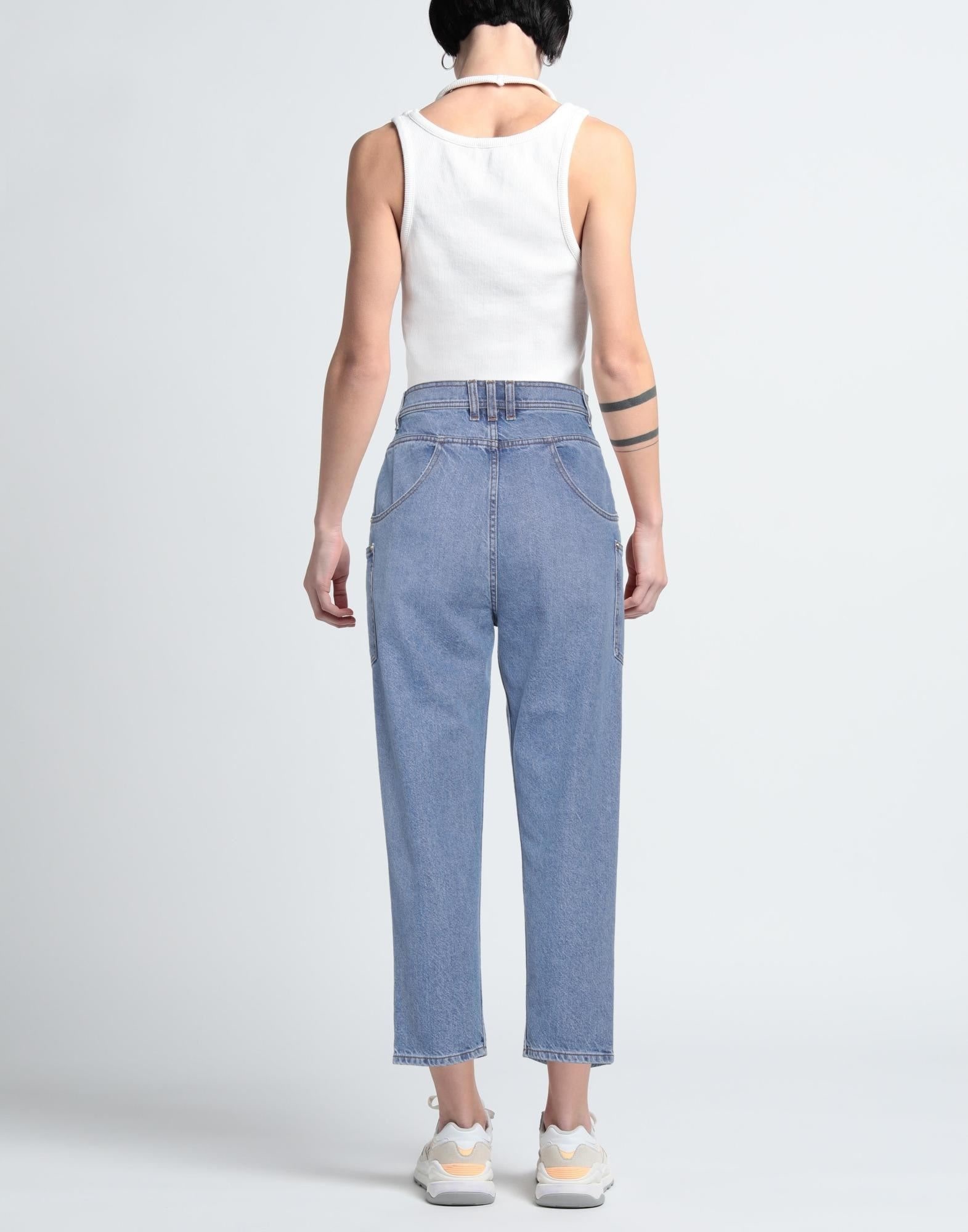 Blue Women's Denim Pants - 3
