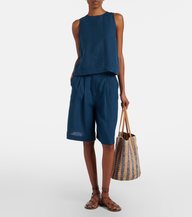 ERES Ravie linen top outlook