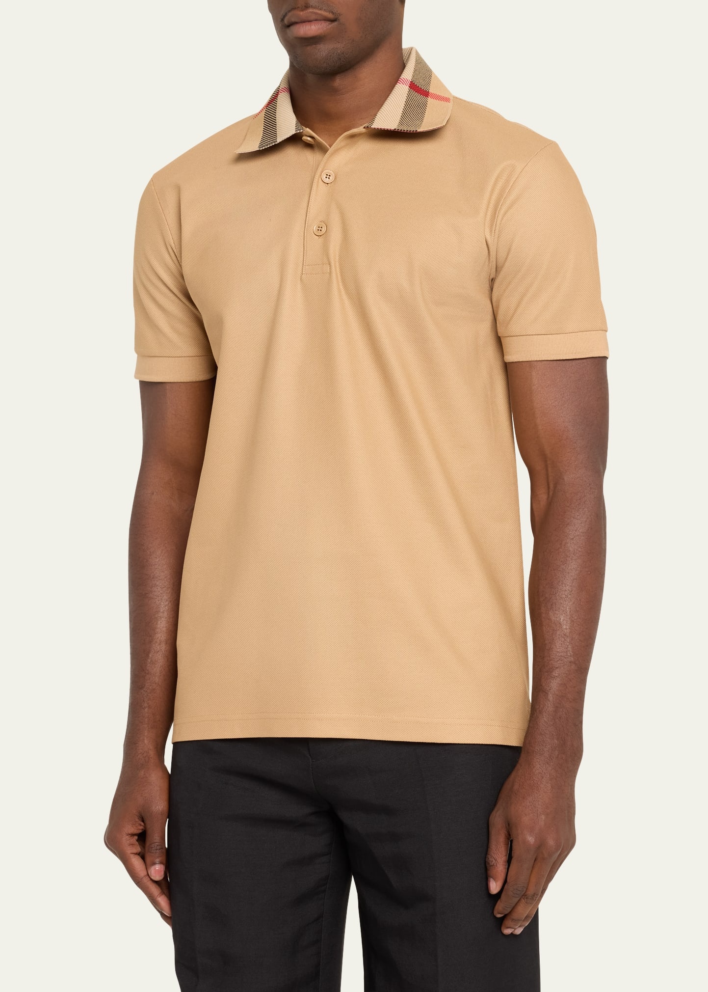 Men's Cody Check-Collar Polo Shirt - 4