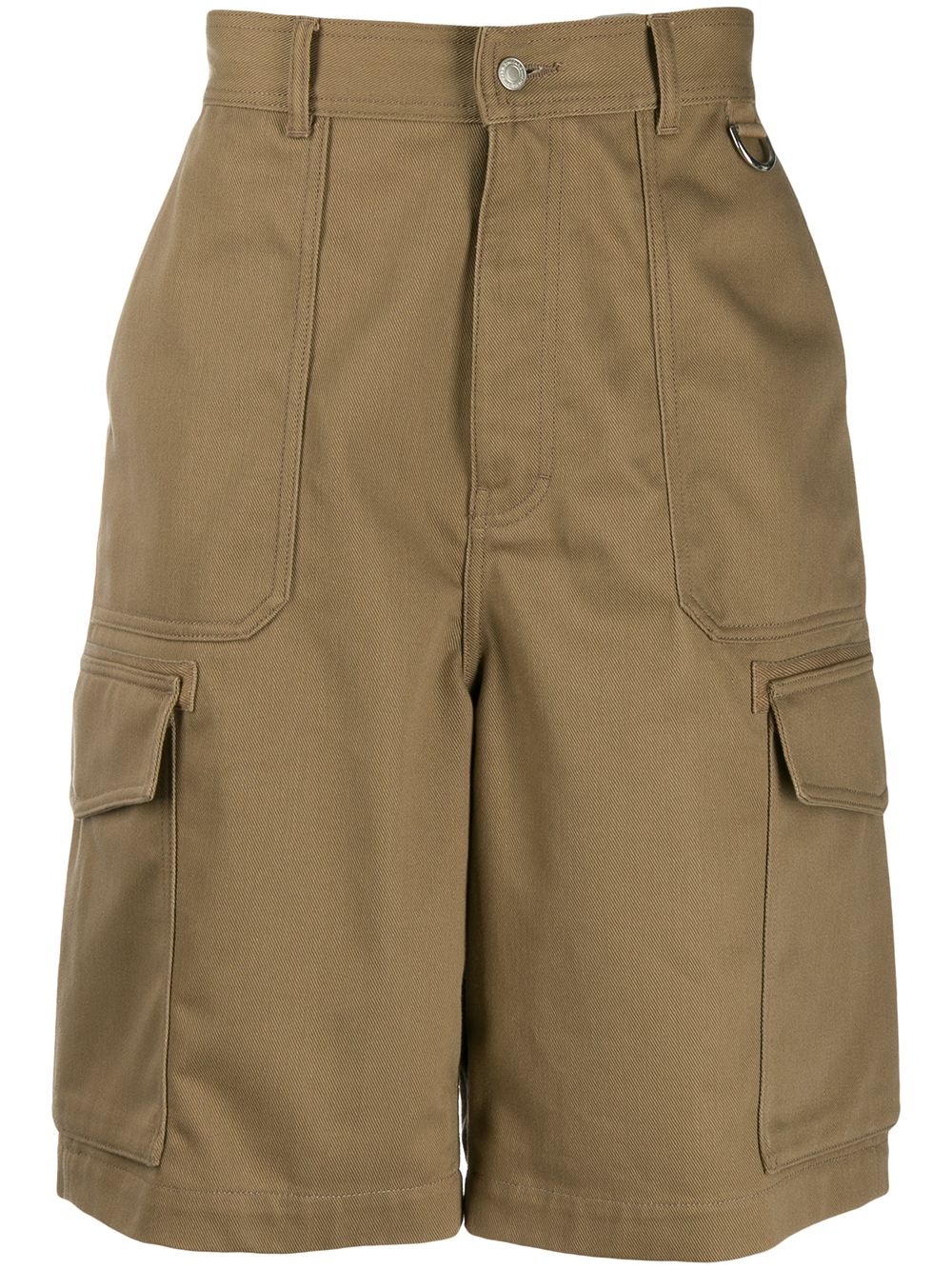 patch pocket bermuda shorts - 1