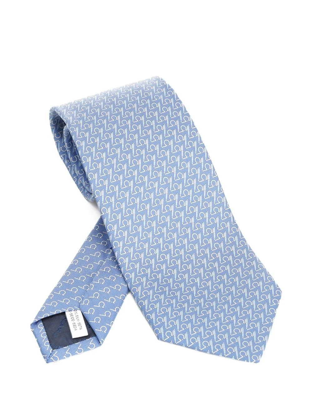 gancini-pattern tie - 1