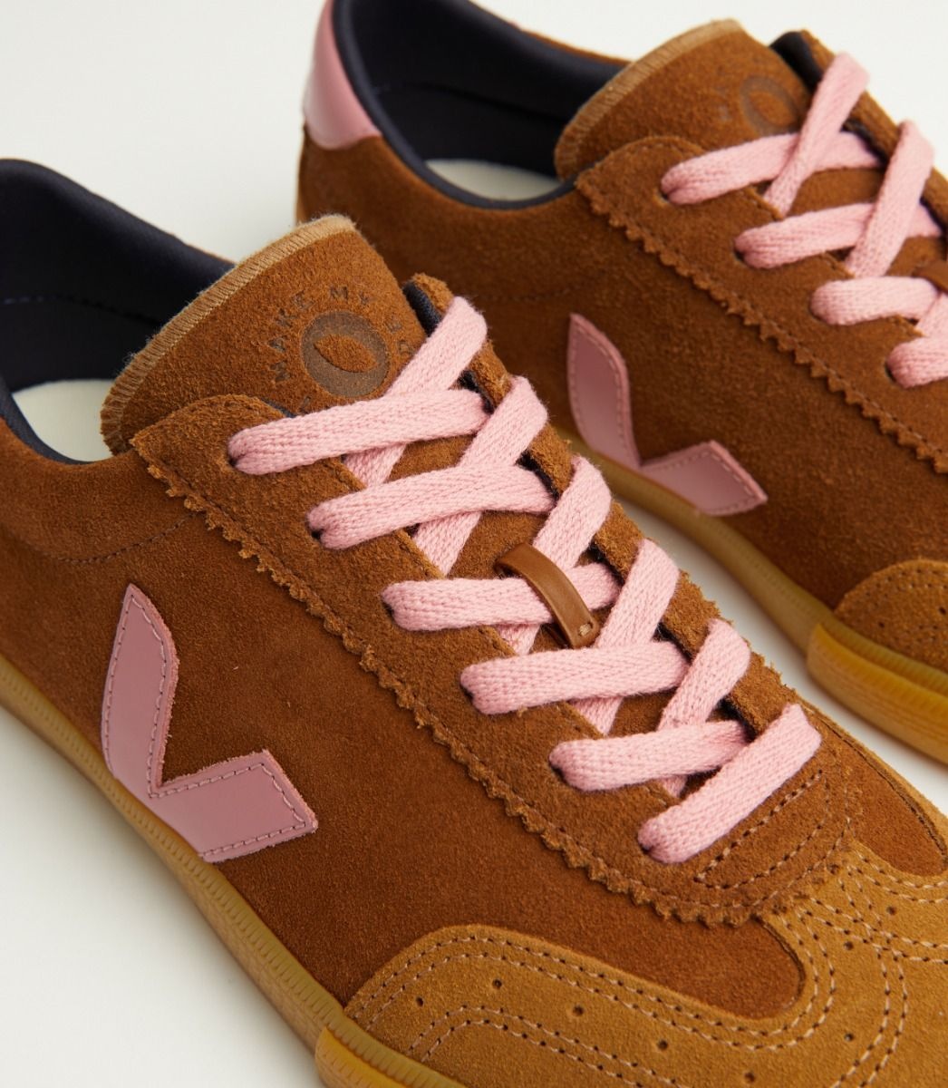 VOLLEY SUEDE VEJA X MAKE MY LEMONADE COGNAC MARY - 7