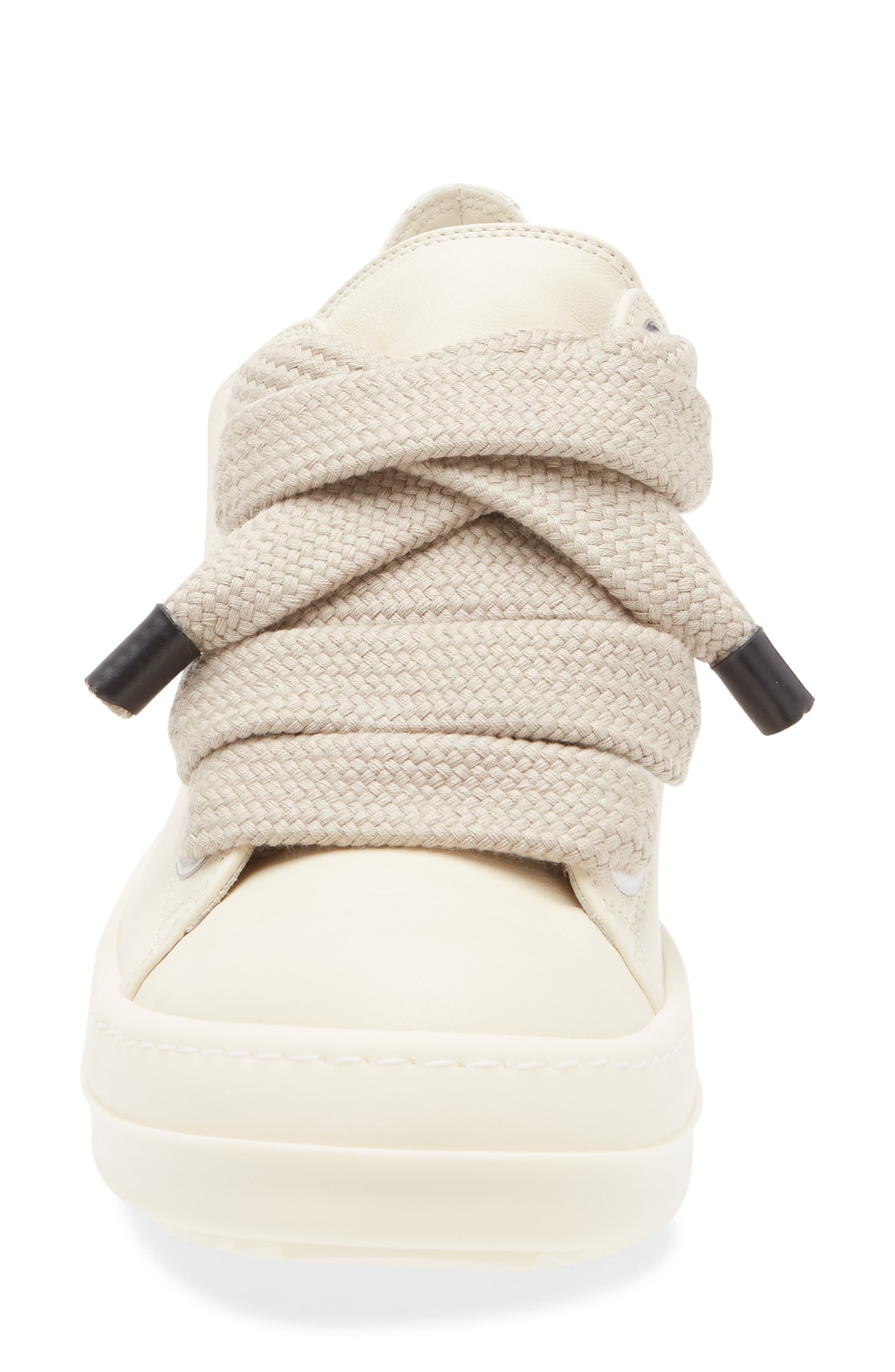 Rick Owens Jumbolace Low Top Sneaker in Milk/Milk/Milk at Nordstrom - 4