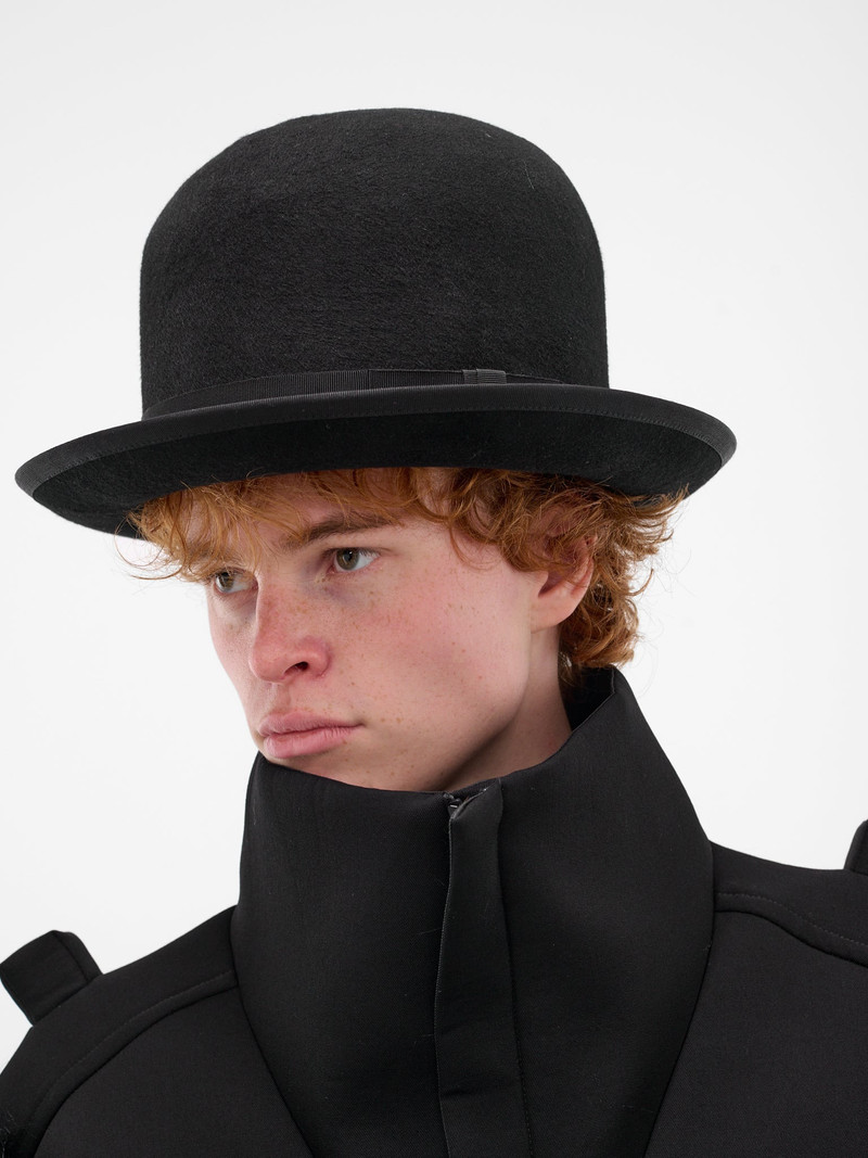 Walter Van Beirendonck Black Wool New Hat outlook