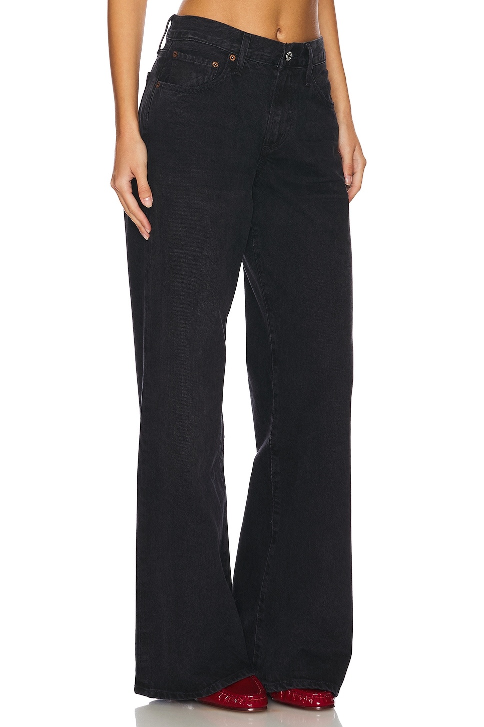 Clara Low Rise Baggy Flare - 2