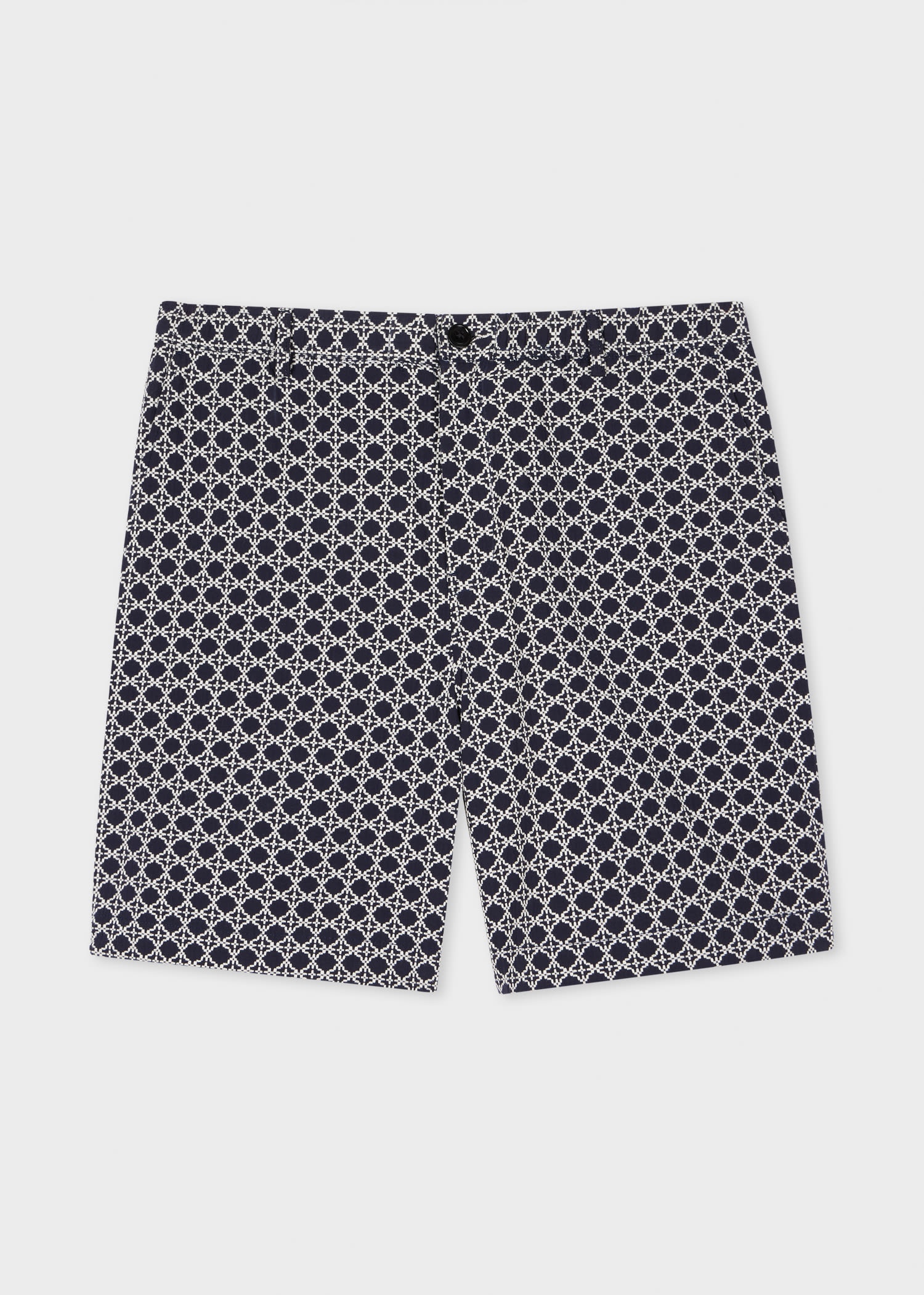 Cross-Stitch Cotton Shorts - 1
