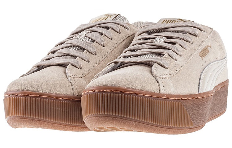 (WMNS) PUMA Vikky Platform 'Pebble' 363287-14 - 4
