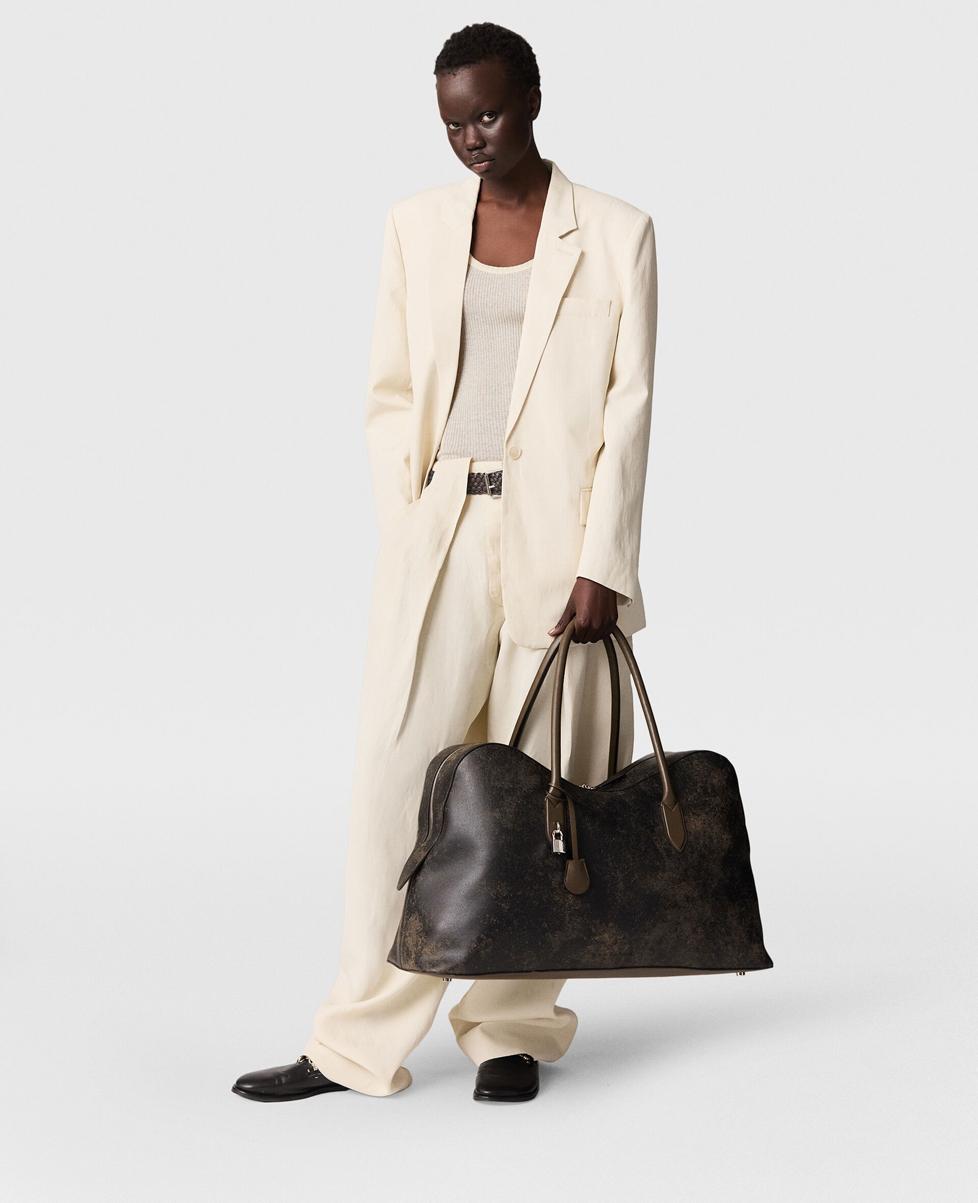 Slouchy Paneled Pants - 6
