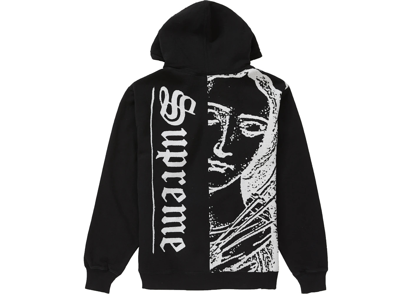 Supreme Mary Hooded Sweatshirt Black - 2