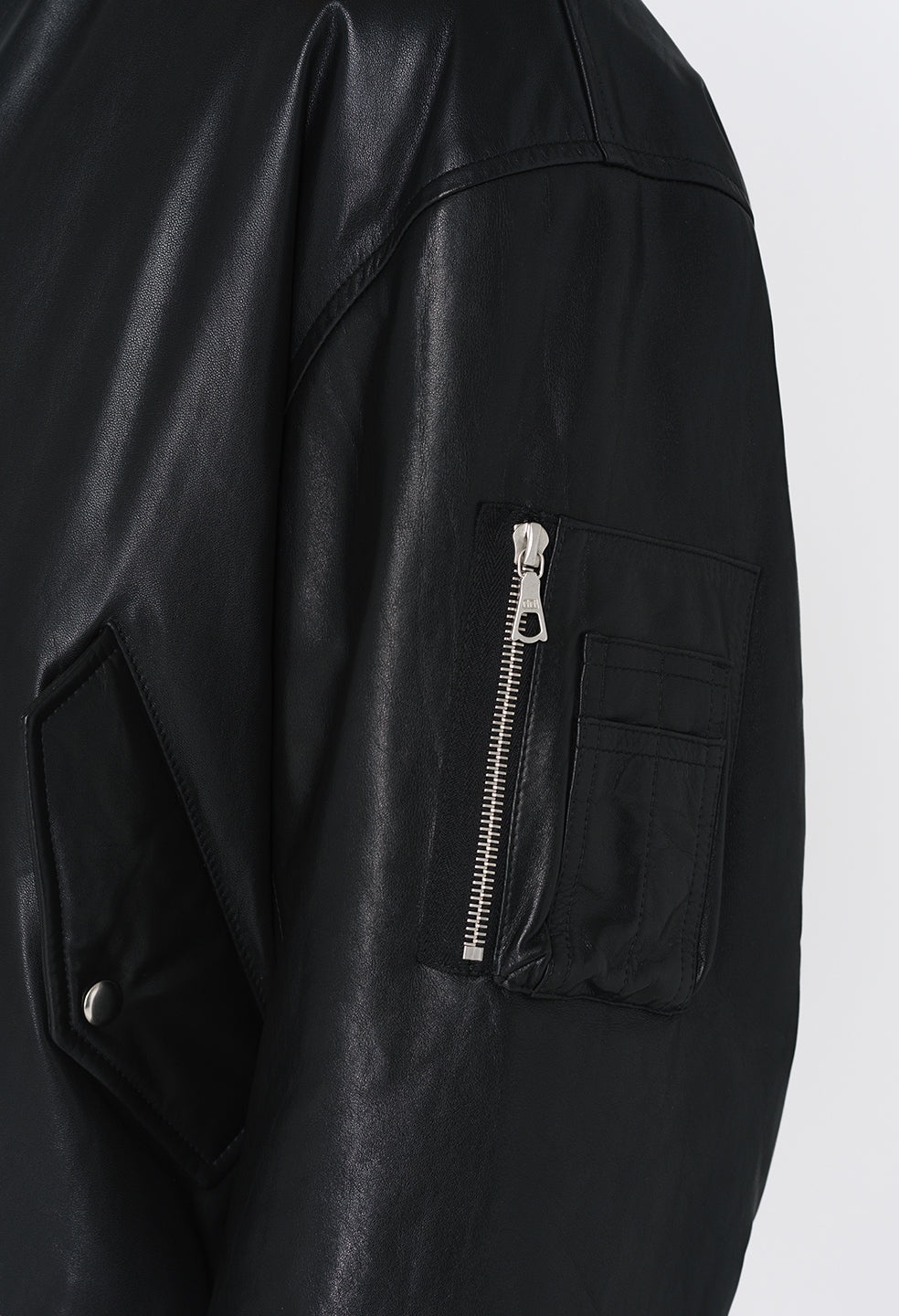 LEATHER ANDES BOMBER - 8