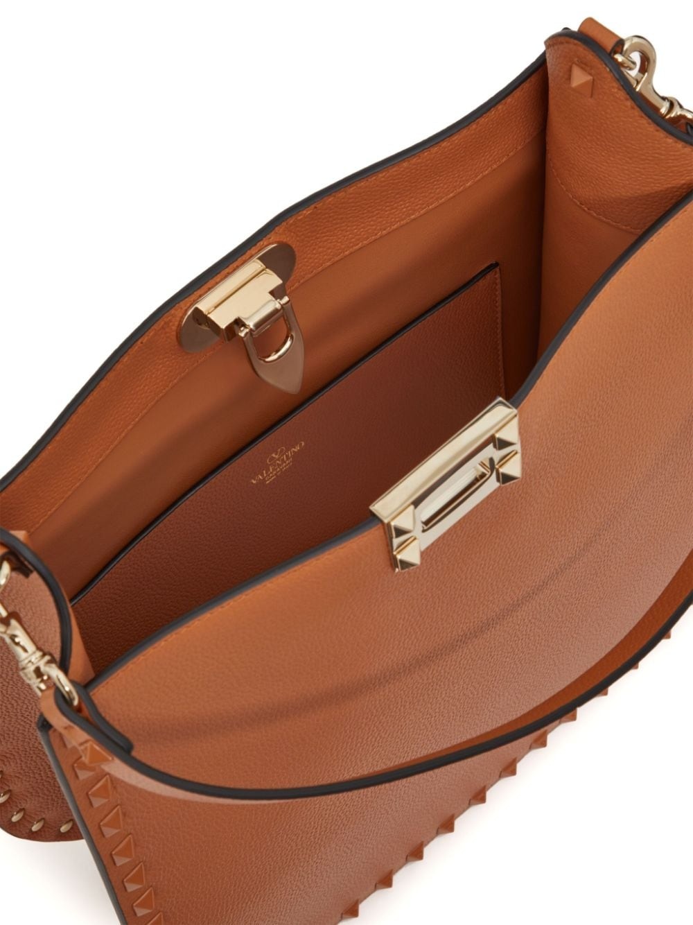 Rockstud leather shoulder bag - 6