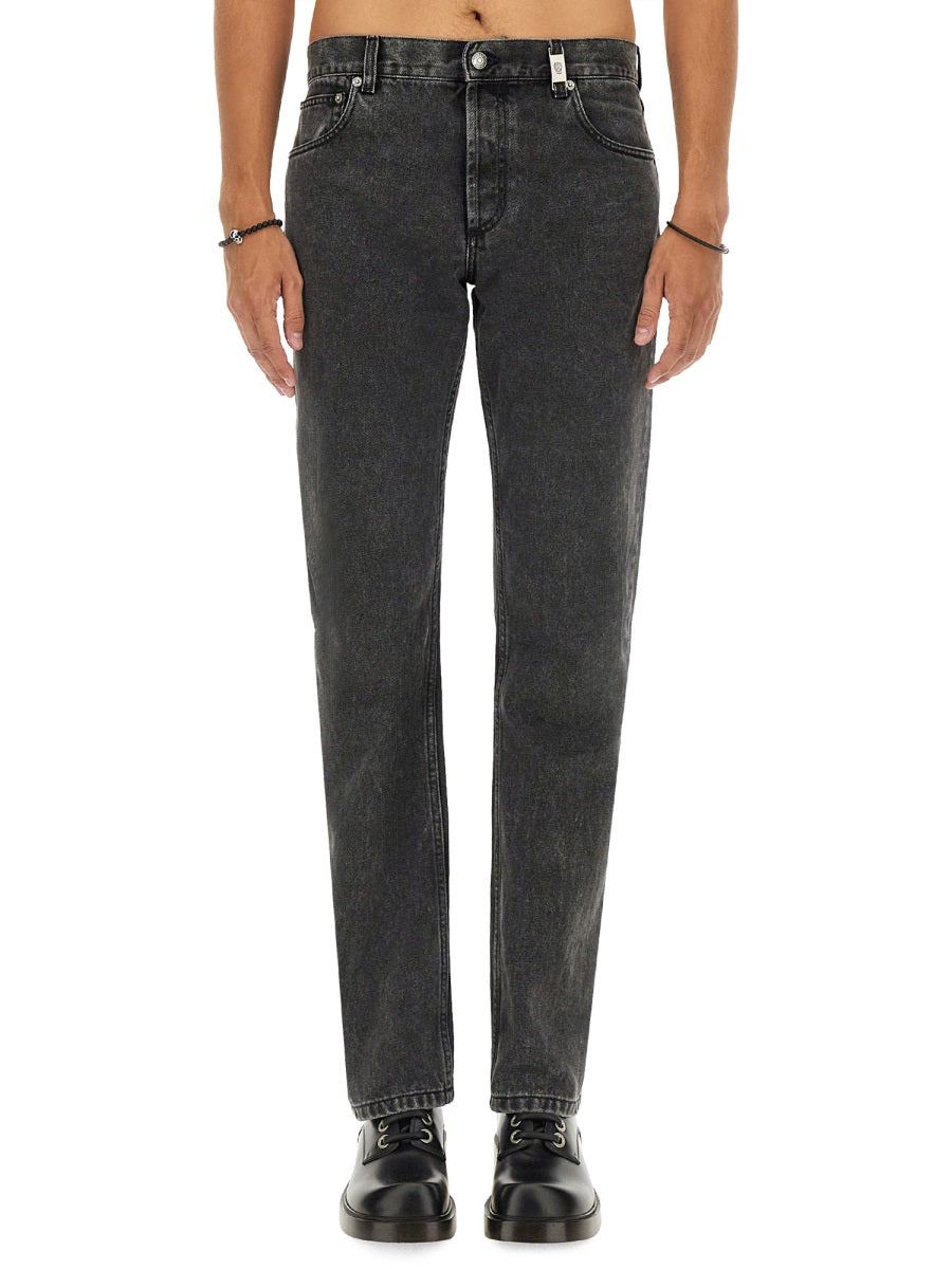 Alexander Mcqueen Men Jeans In Denim - 1