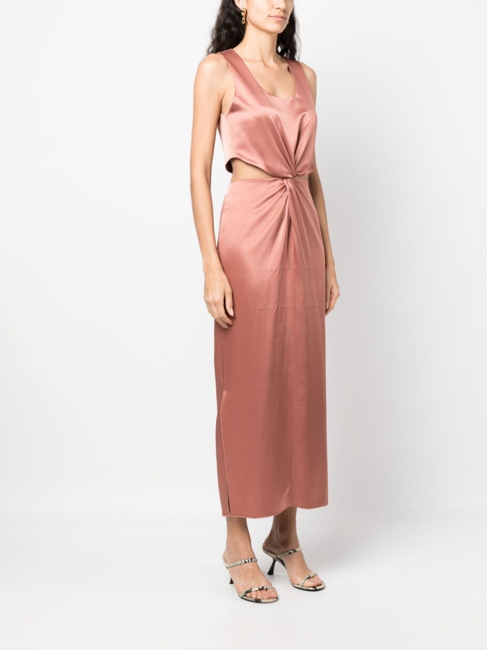 Lucca cut-out satin dress - 3