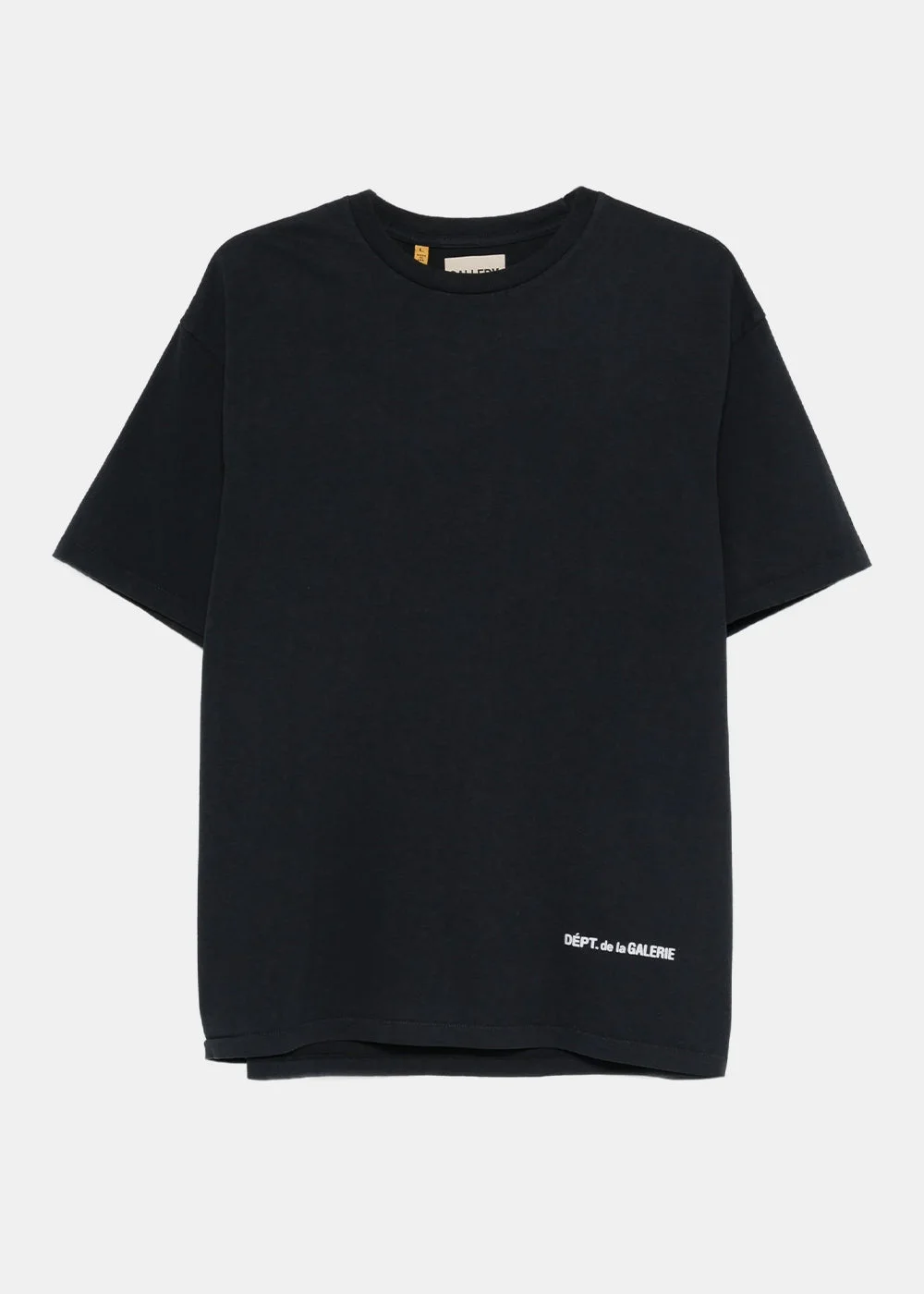 TOP035-WBLK FRENCH MICRO LOGO TEE - 1
