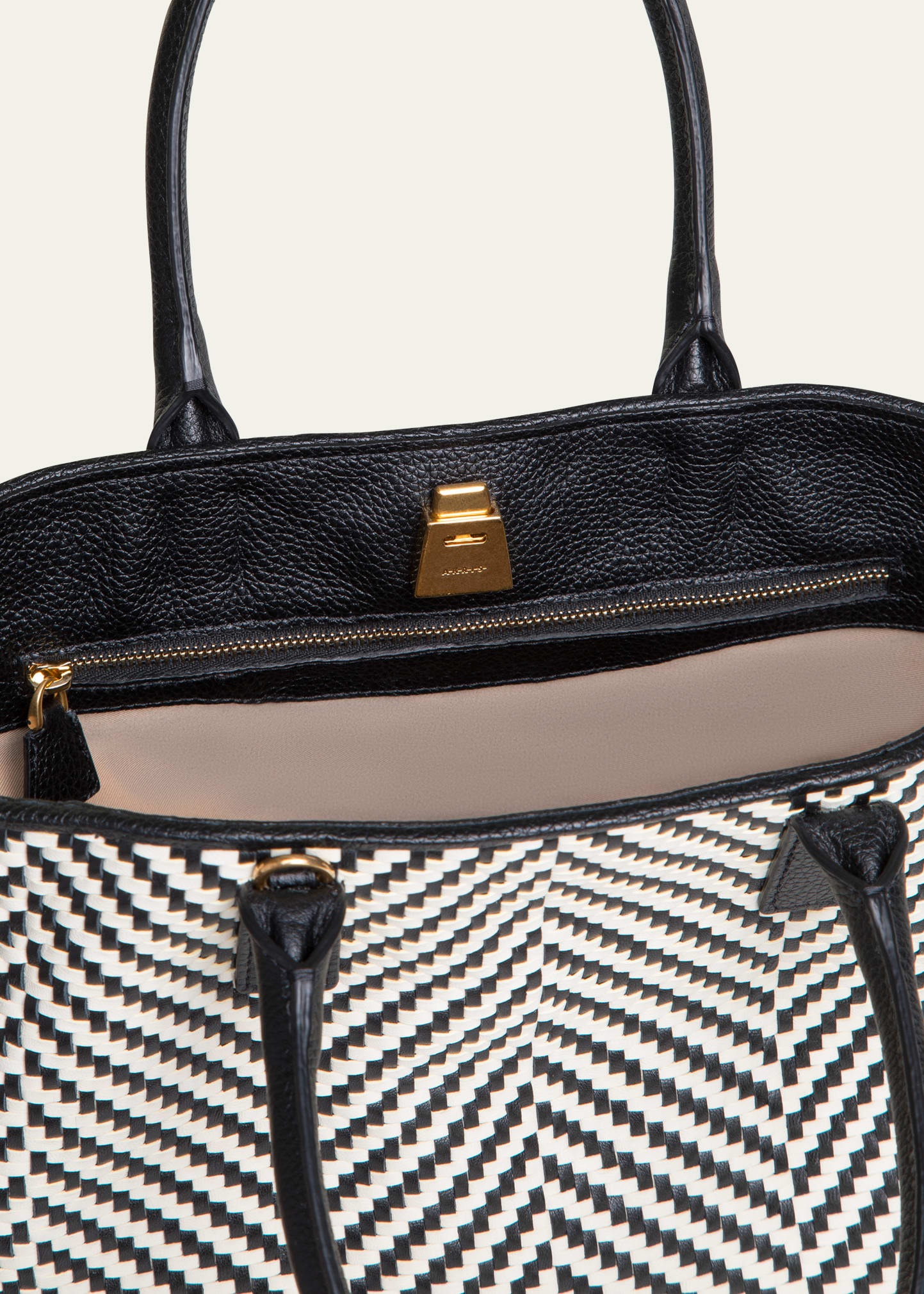 Ai Small Braided Leather Shoulder Bag - 3